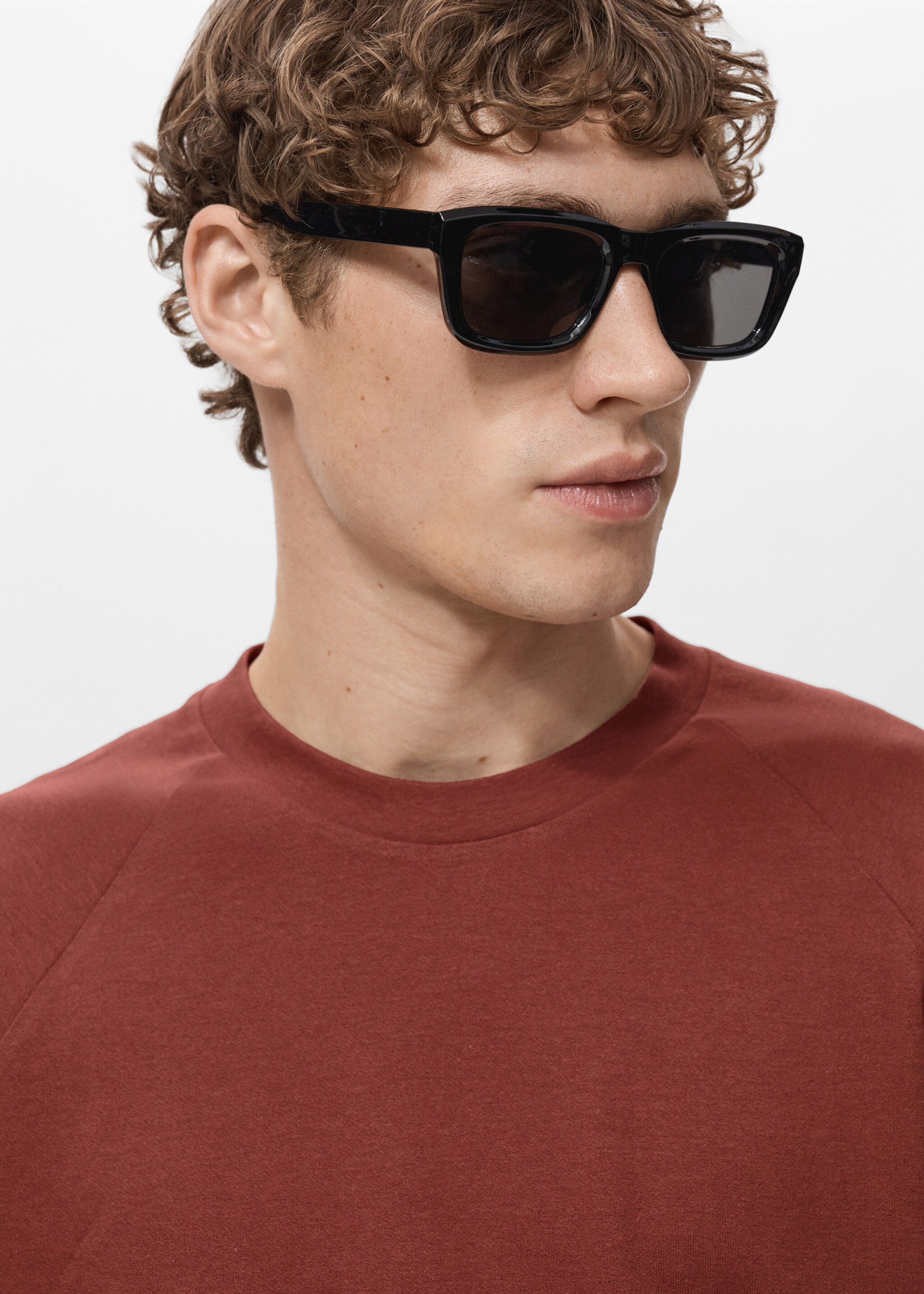 Relaxed Fit T-Shirt aus Baumwolle-Leinen-Mischung - Detail des Artikels 1