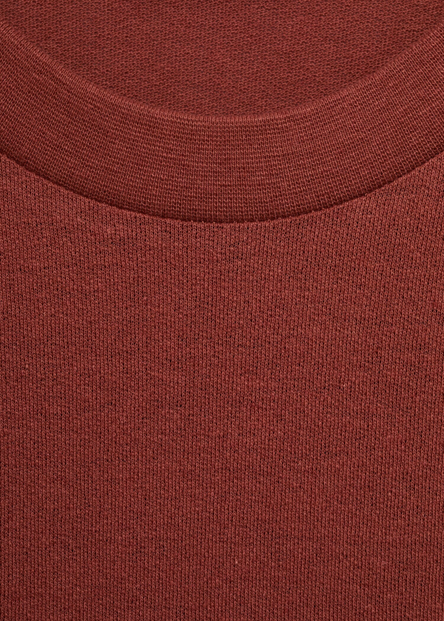 Relaxed-fit cotton-linen t-shirt - Details of the article 8