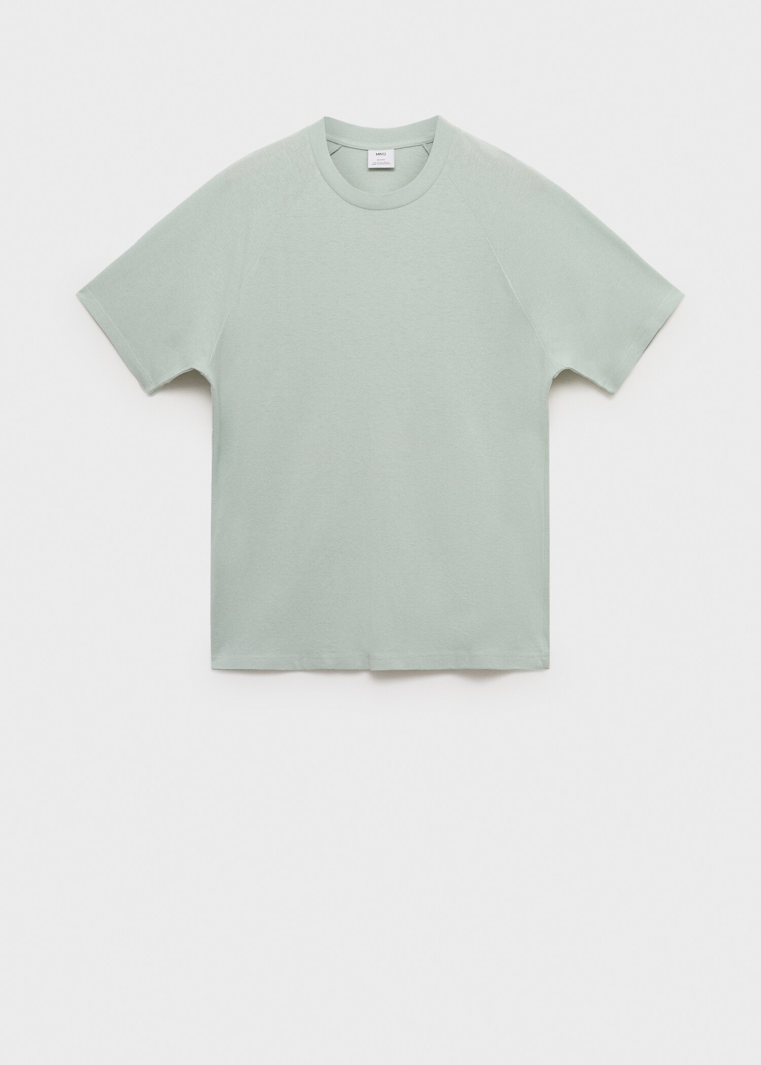 Relaxed-fit cotton-linen t-shirt - Article without model