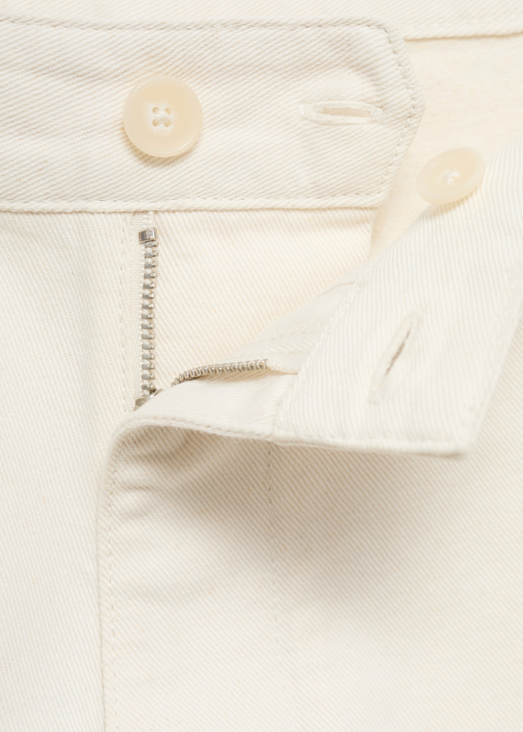 Regular-Fit-Jeans aus Baumwolle mit Leinen - Detail des Artikels 8