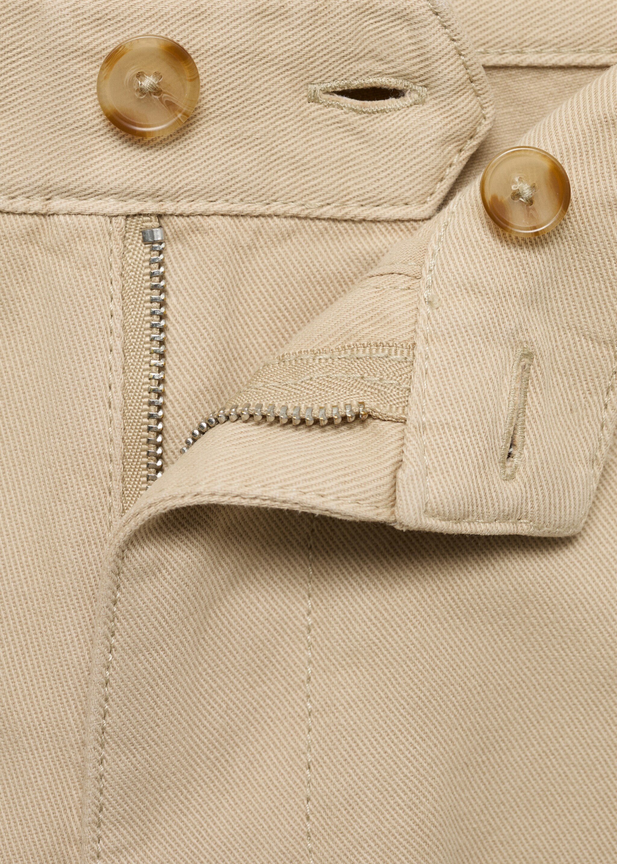 Regular-Fit-Jeans aus Baumwolle mit Leinen - Detail des Artikels 8