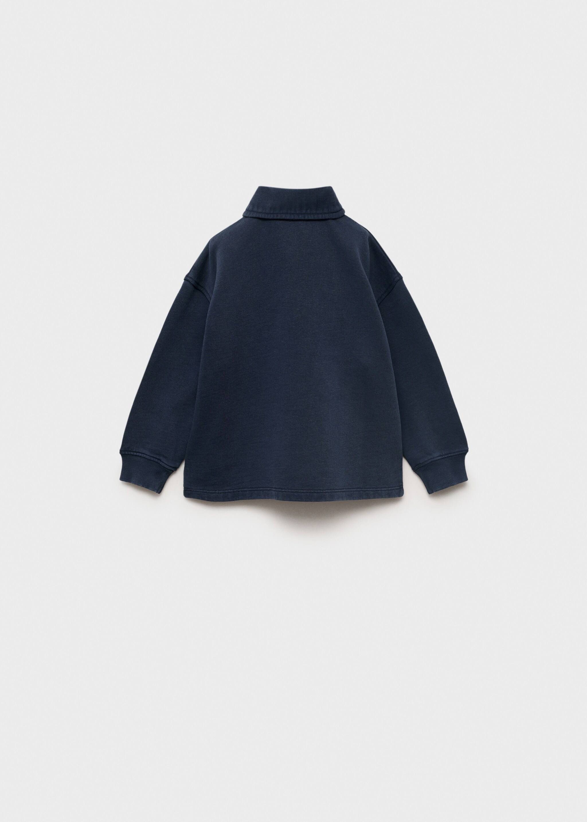 Sweat-shirt col polo - Verso de l’article