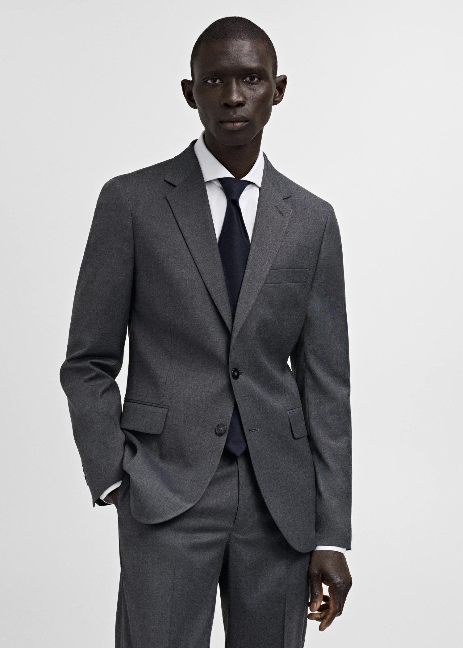 Milan slim-fit suit jacket - Main Image
