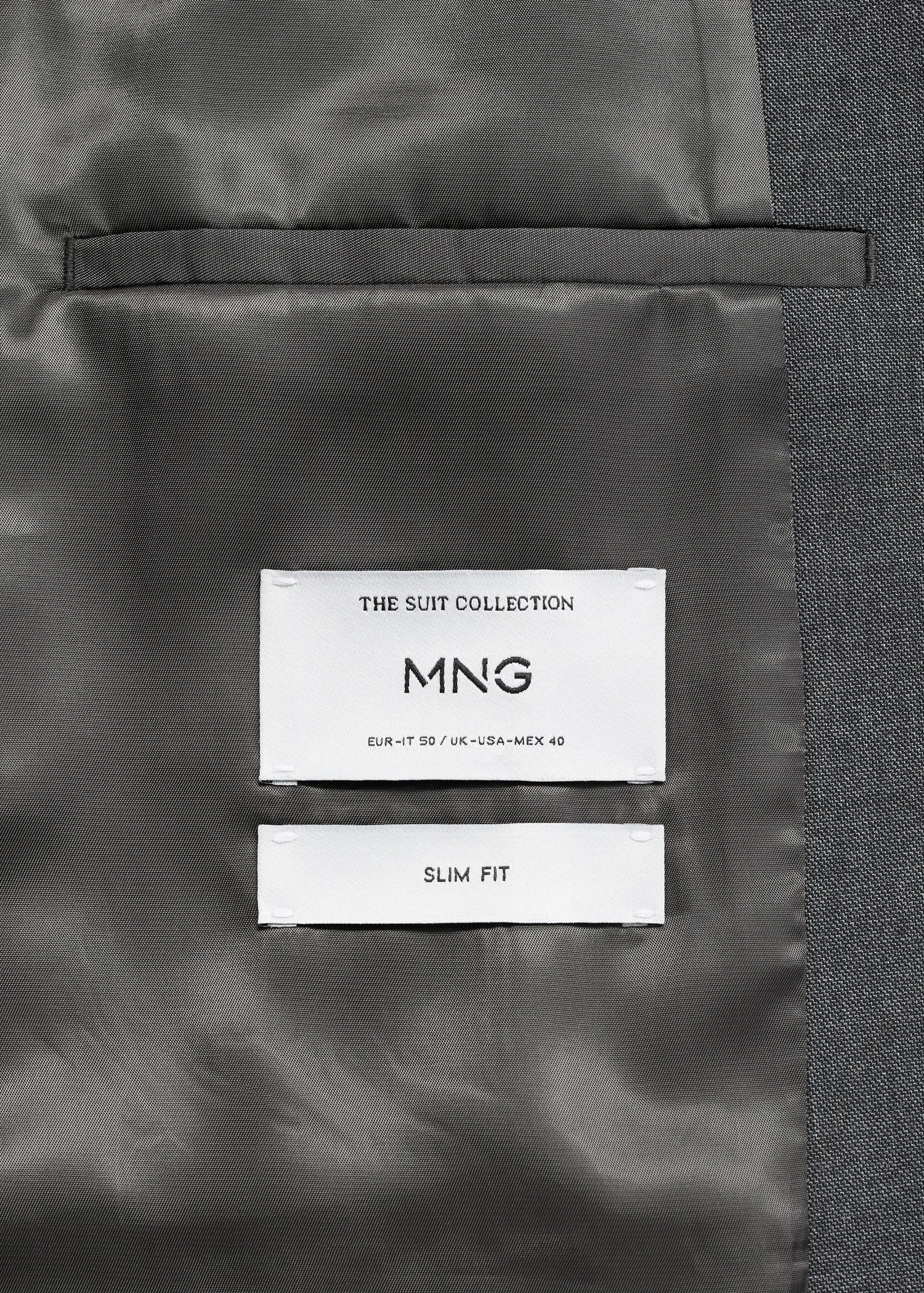 Milan slim-fit suit jacket - Details of the article 0
