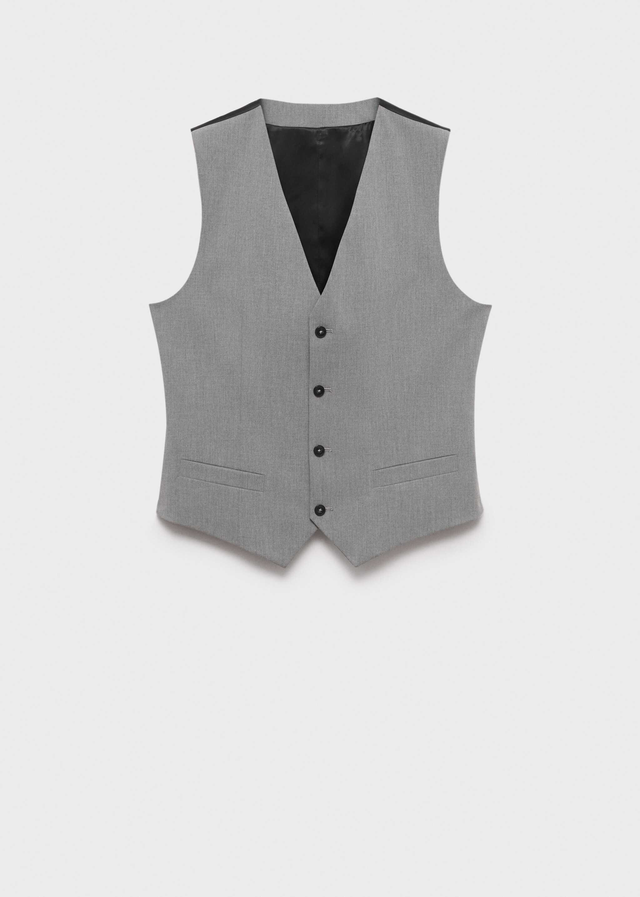 Paris super slim-fit suit waistcoat - Article without model