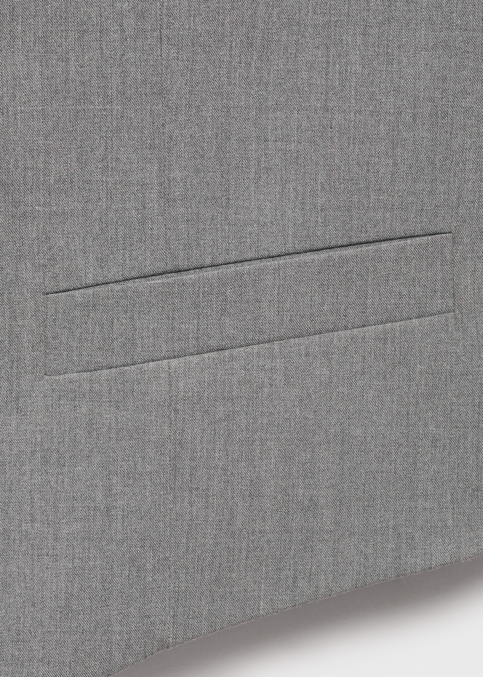 Paris super slim-fit suit waistcoat - Details of the article 0