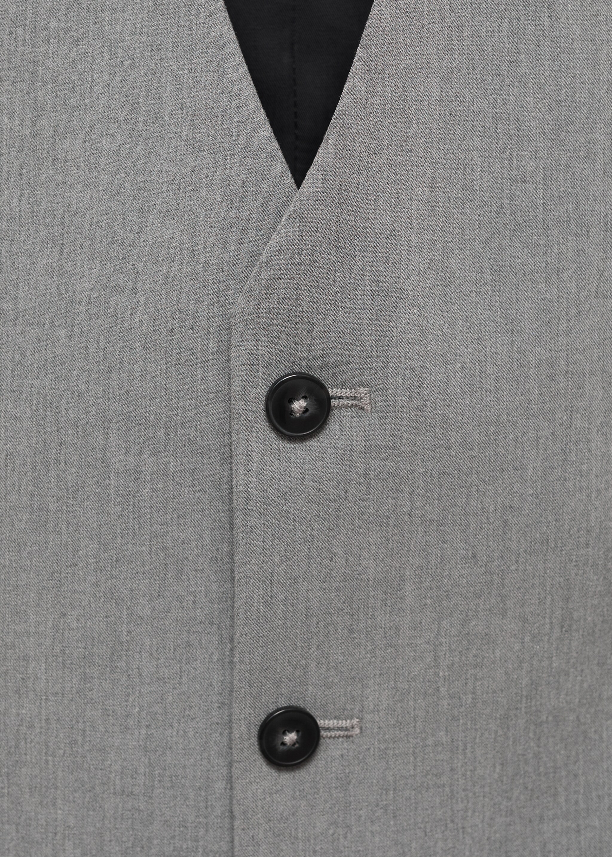 Paris super slim-fit suit waistcoat - Details of the article 8