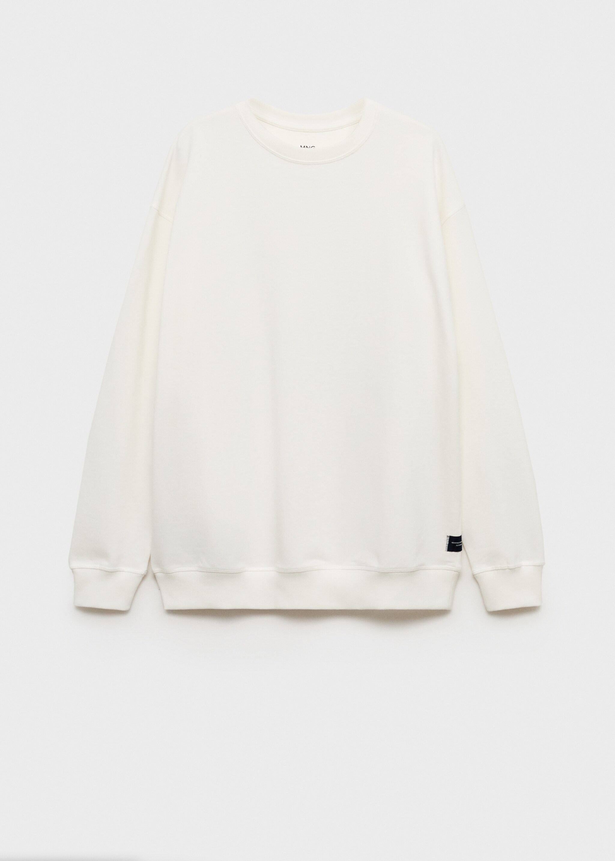 Basic-Baumwollsweatshirt - Artikel ohne Model