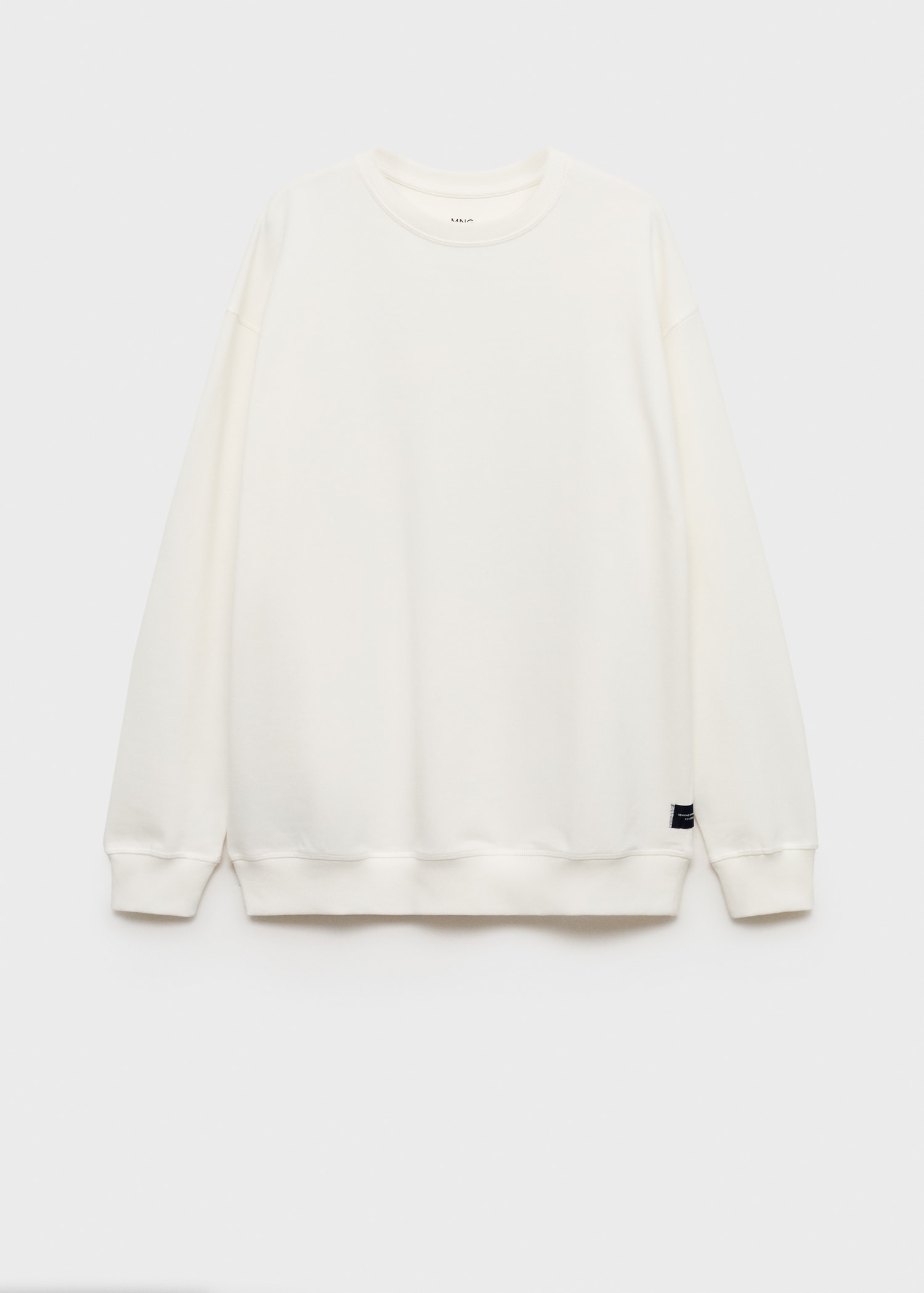 Basic-Baumwollsweatshirt - Artikel ohne Model