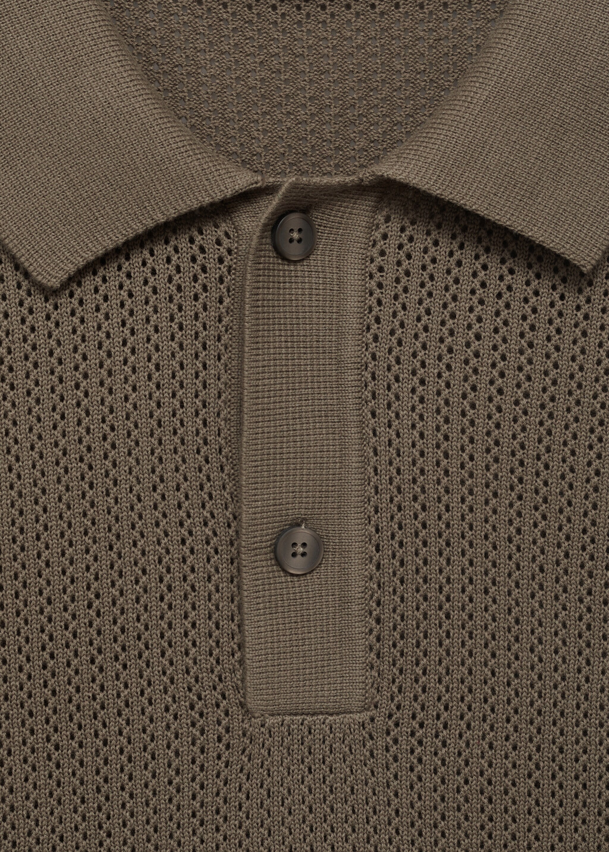 Katoenen ajour poloshirt - Detail van het artikel 8