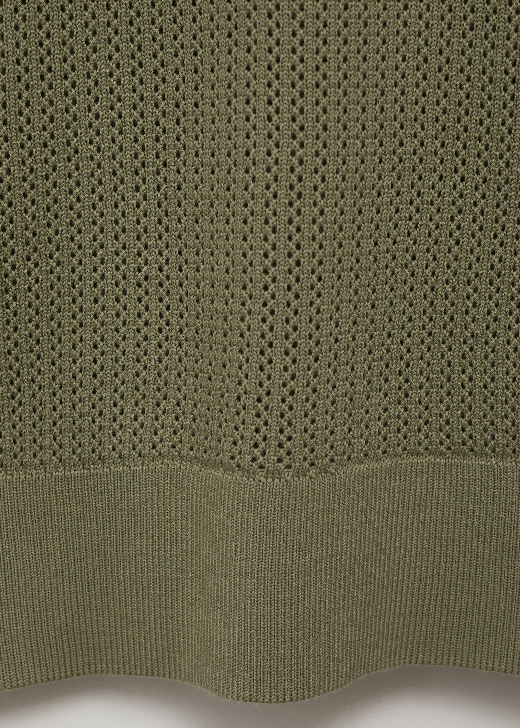 Katoenen ajour poloshirt - Detail van het artikel 0