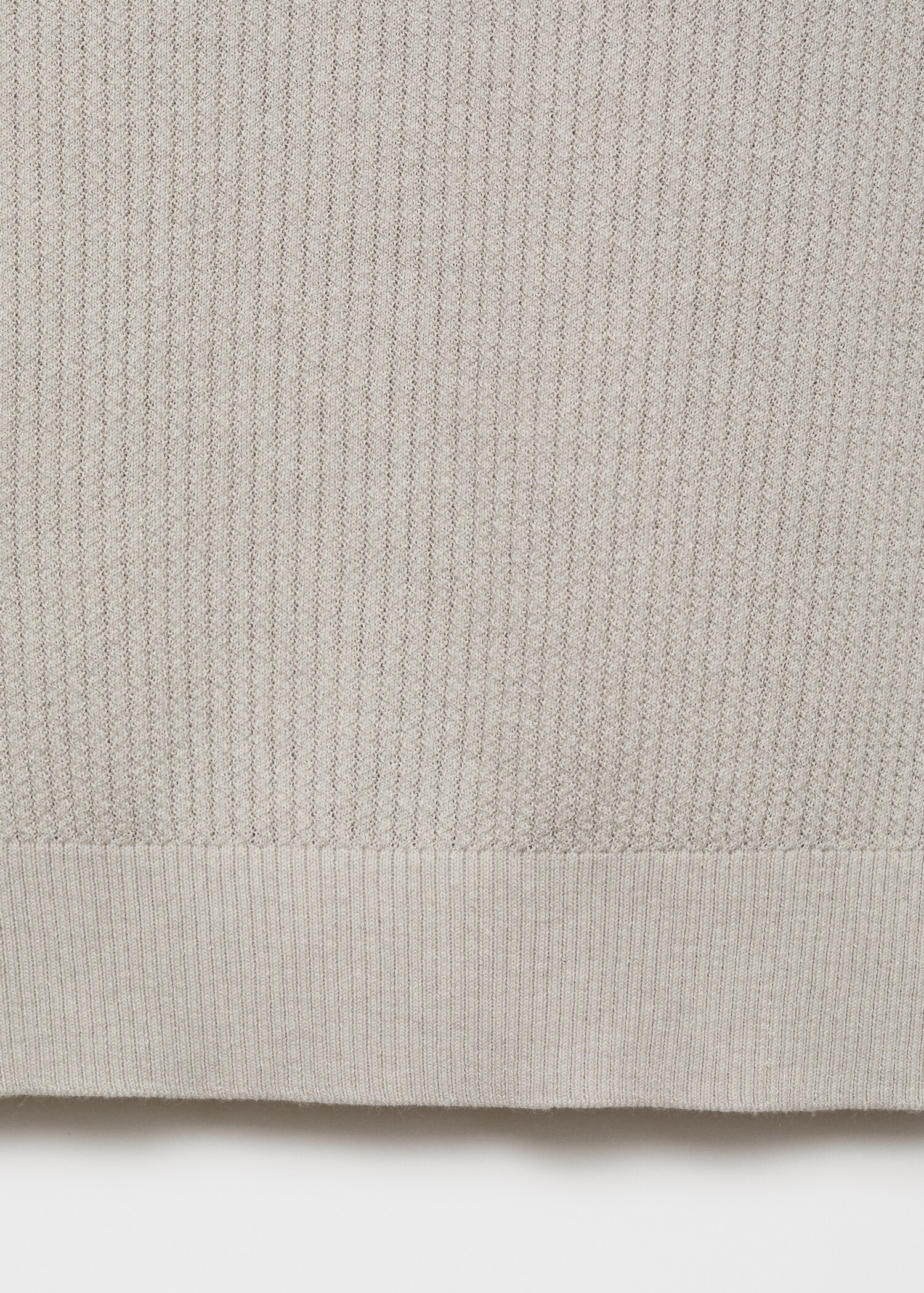 Rippstrick-Poloshirt - Detail des Artikels 0