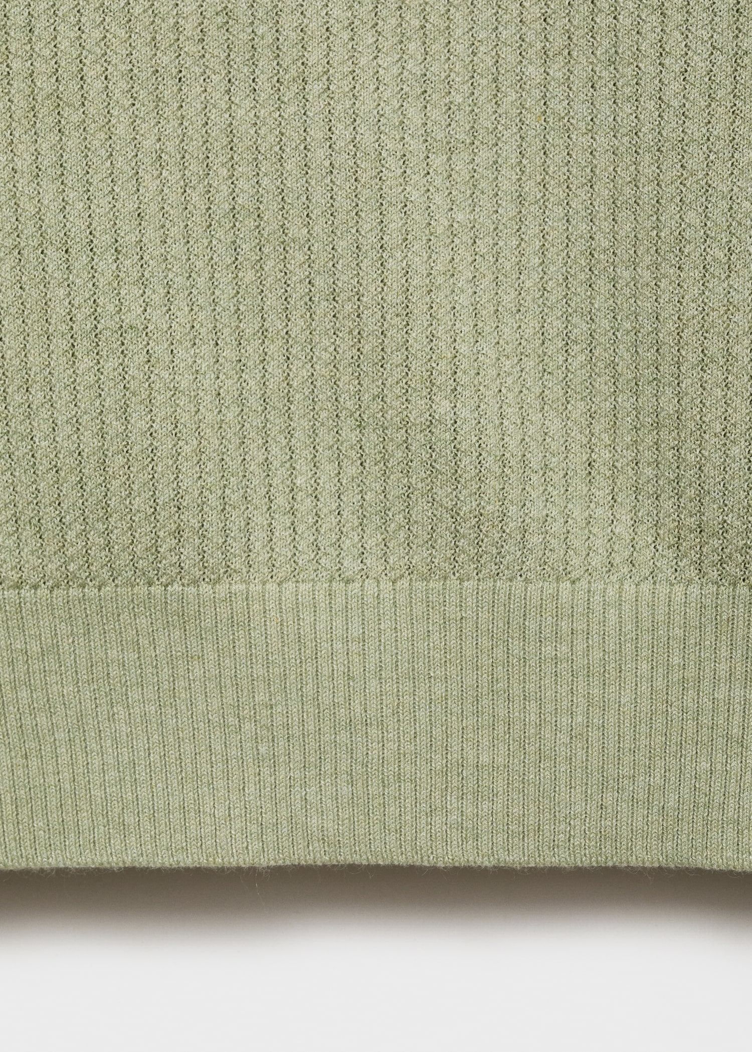 Rippstrick-Poloshirt - Detail des Artikels 0