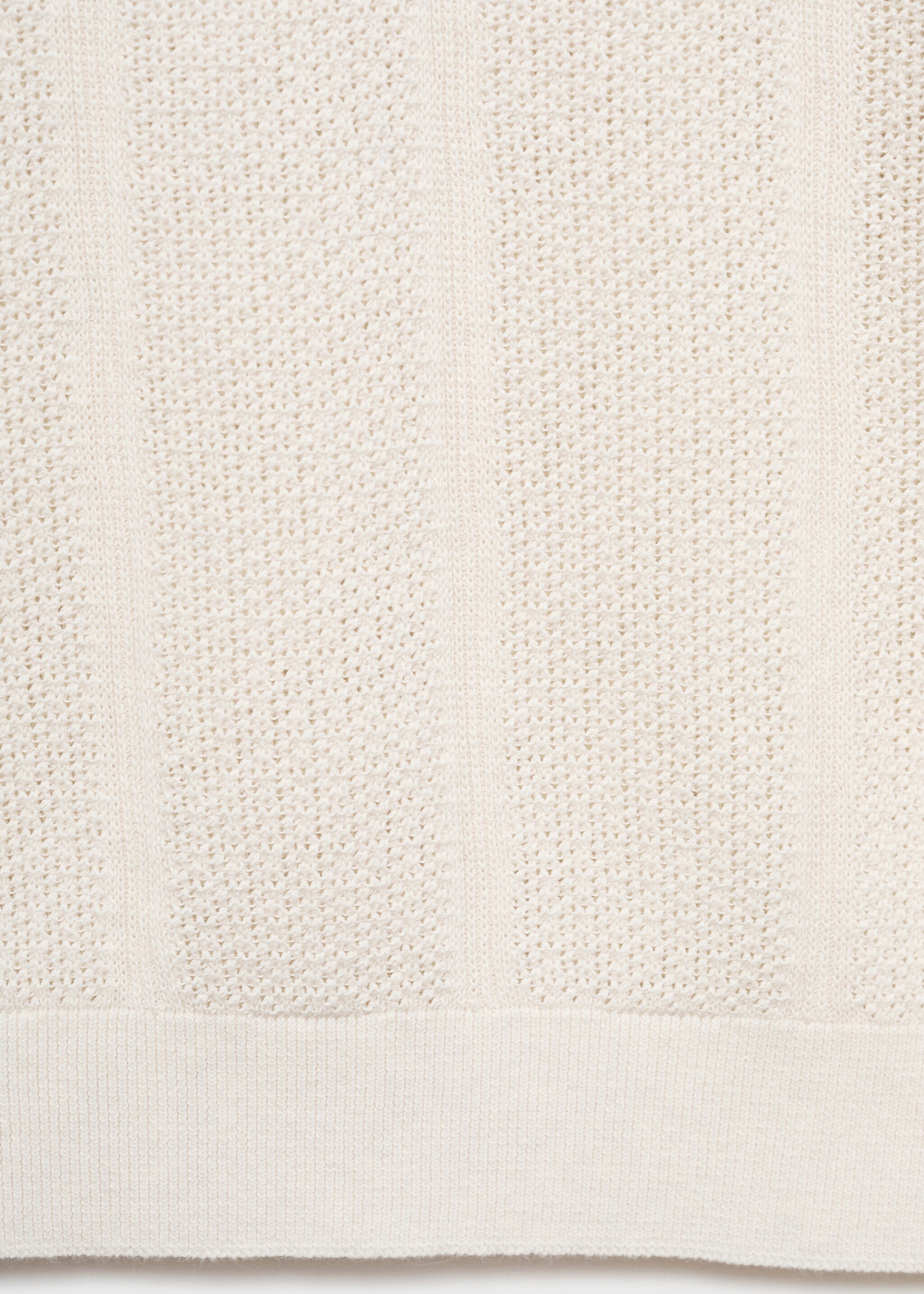 Katoenen ajour poloshirt - Detail van het artikel 0