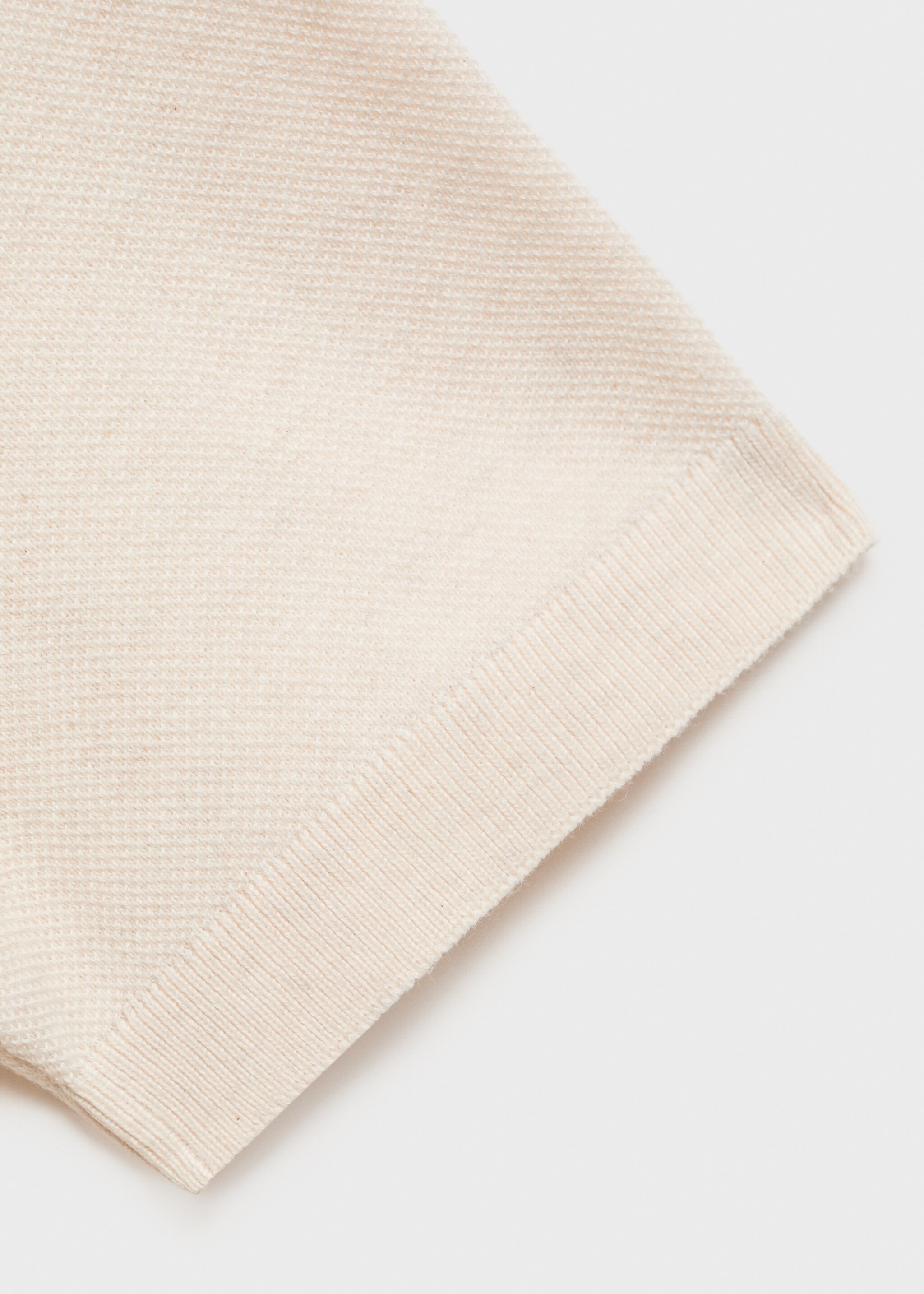 Fine-knit cotton polo shirt - Details of the article 8