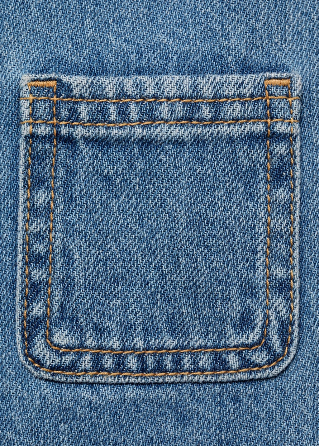 Denim buttons pichi