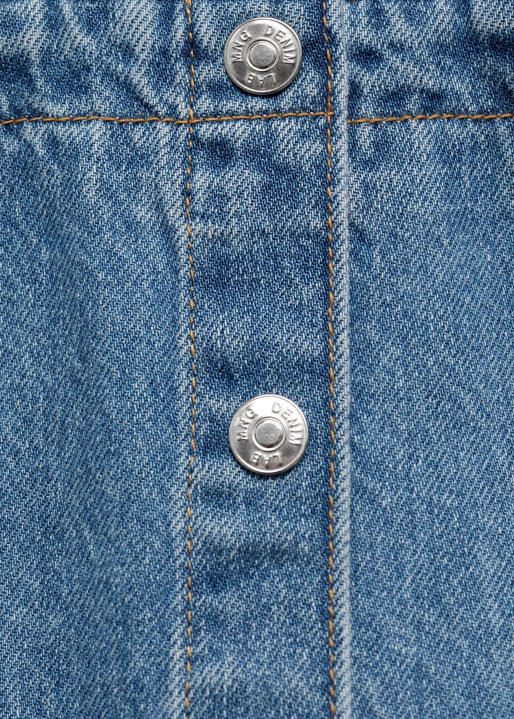 Denim buttons pichi