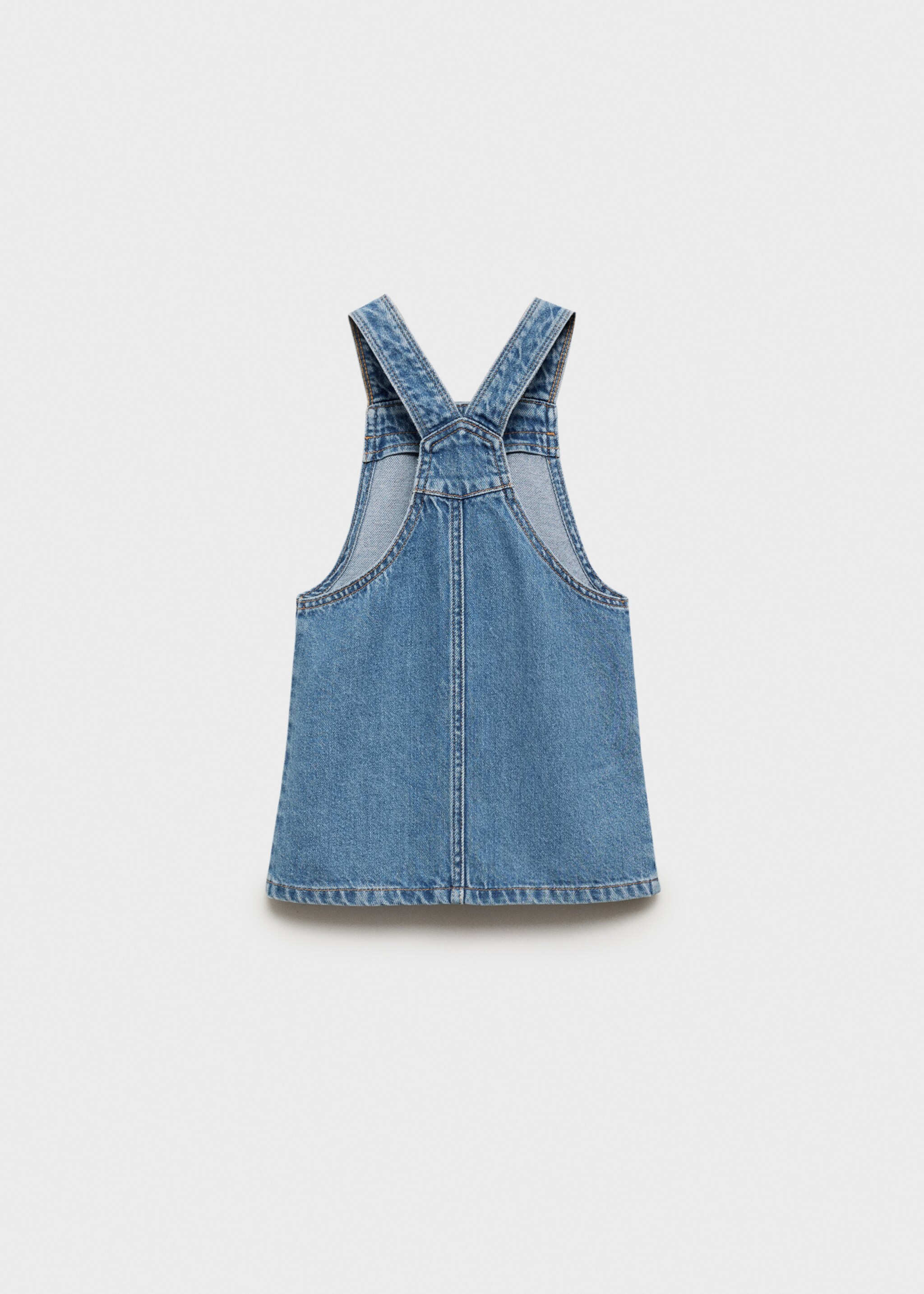 Denim buttons pichi - Reverse of the article