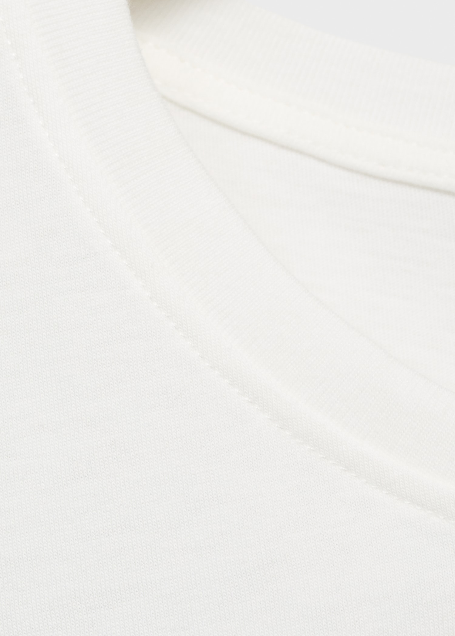 Blommig t-shirt i bomull - Detaljer om artikeln 0