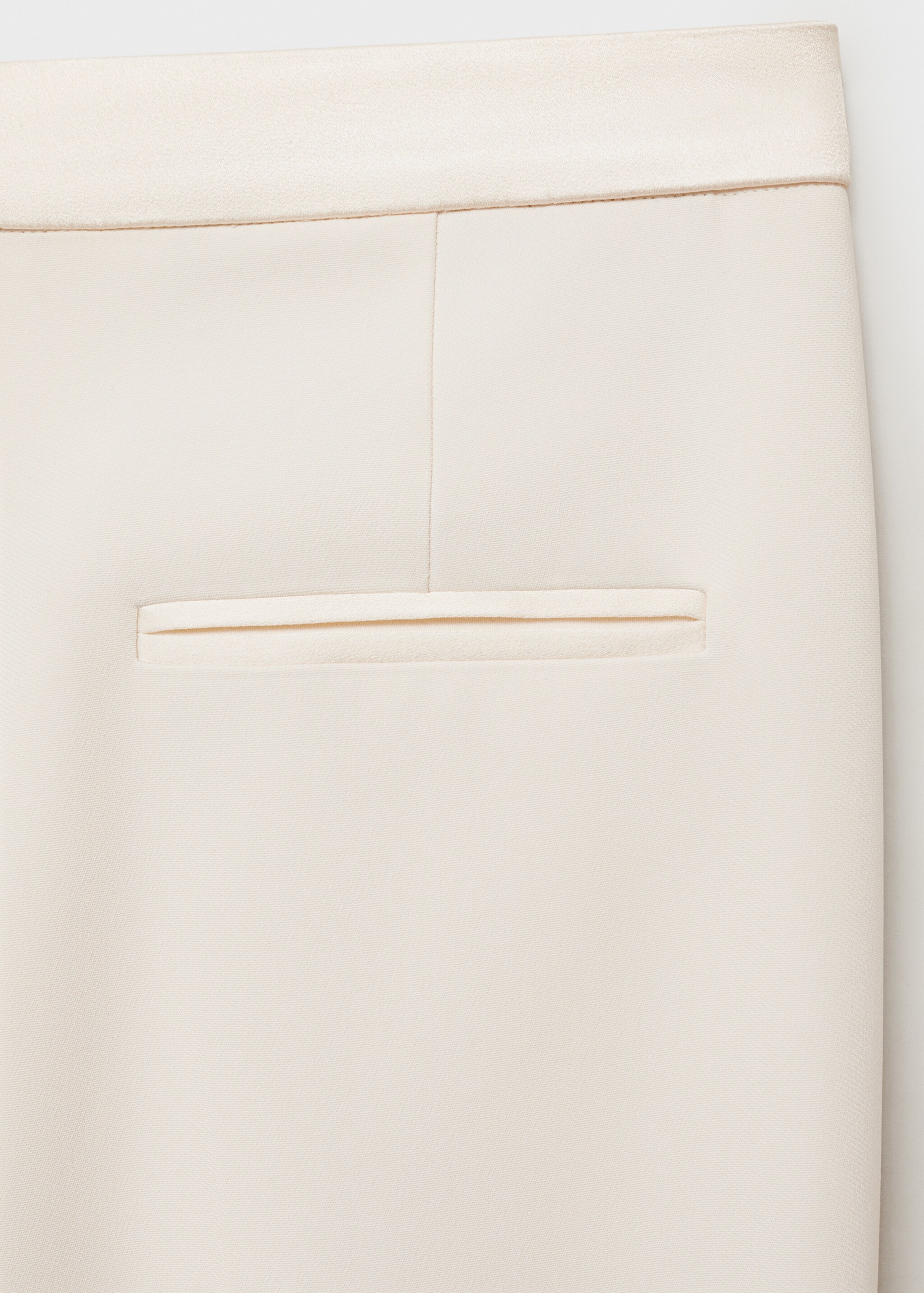 Pantalon de tailleur droit - Détail de l'article 0