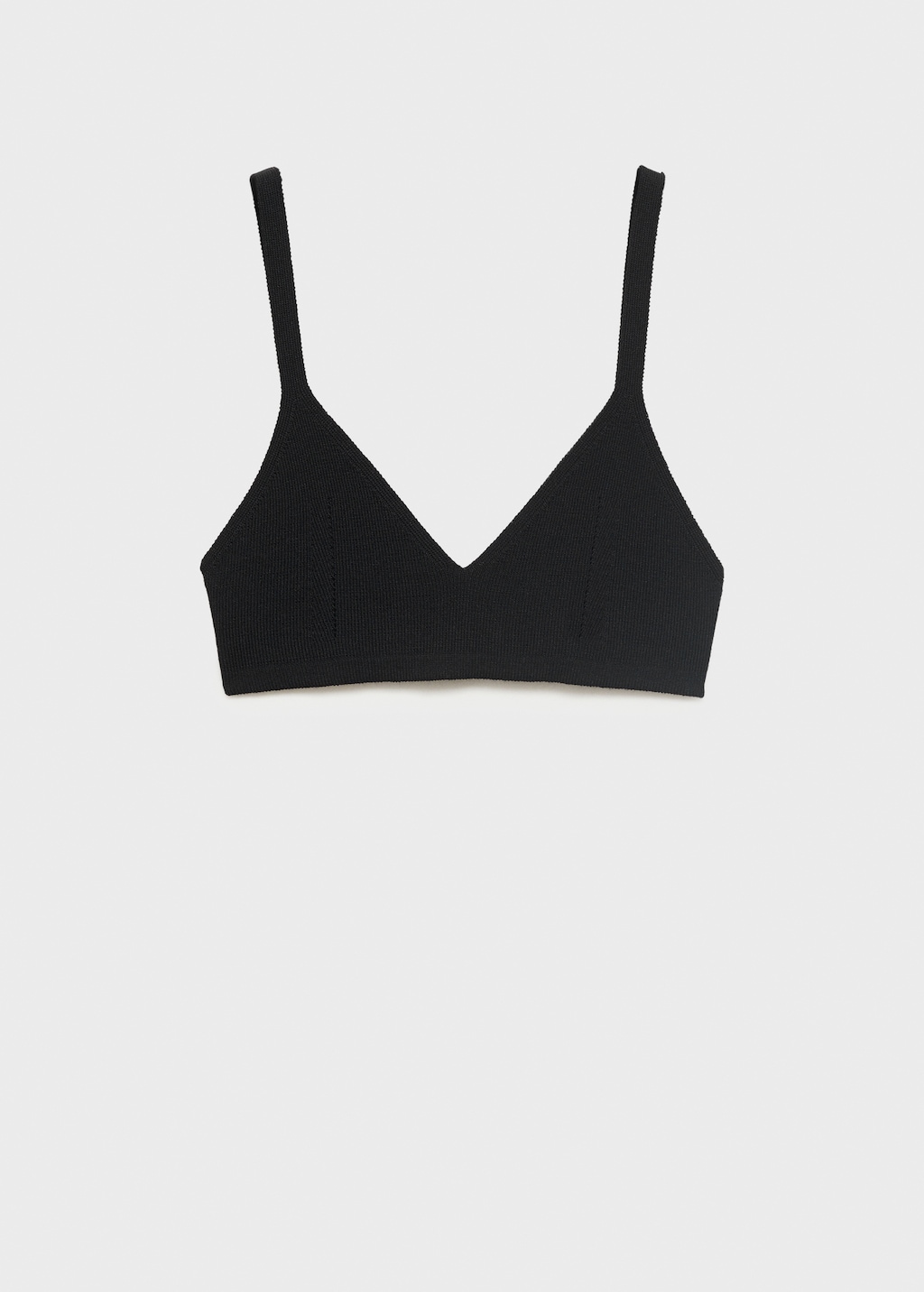 Knitted crop top - image 5