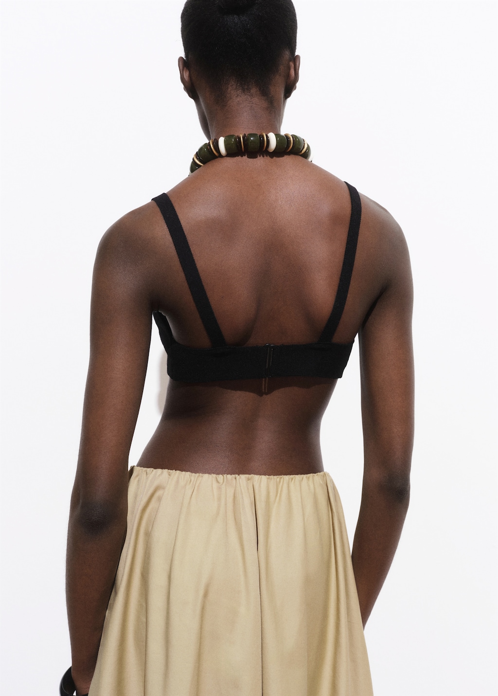 Knitted crop top - image 3