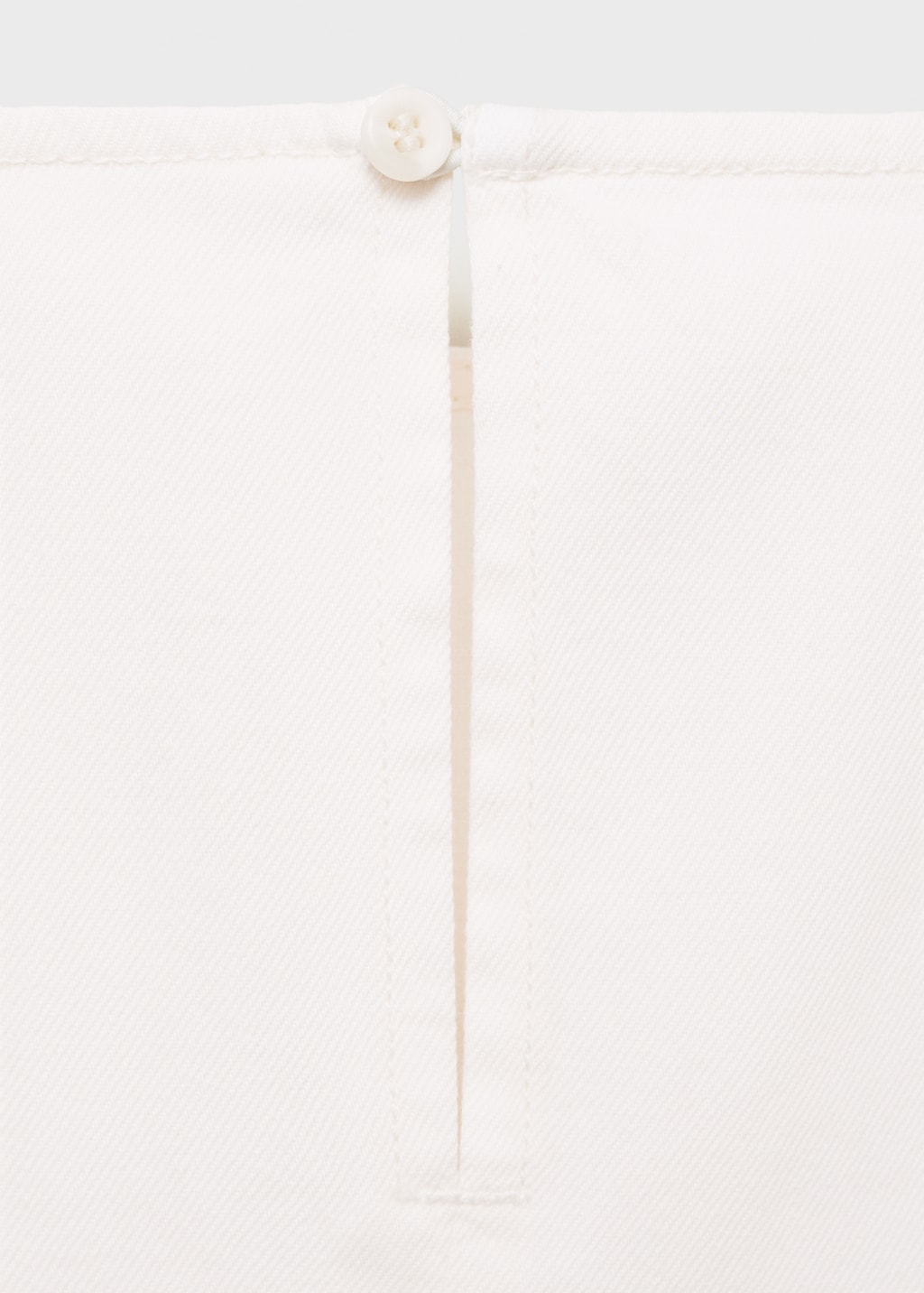 Denim dress with puffed hem - image 5