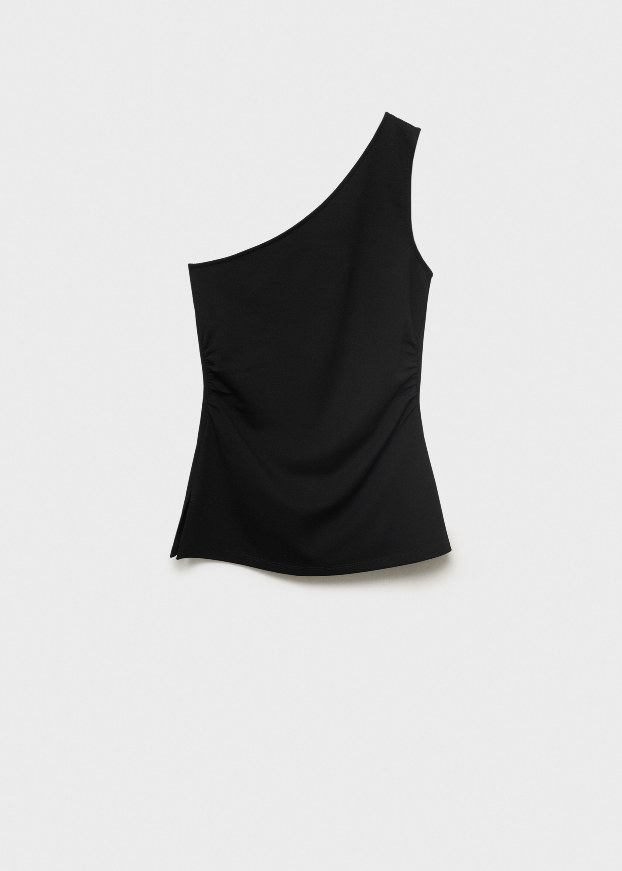 Asymmetrical draped top - Article without model