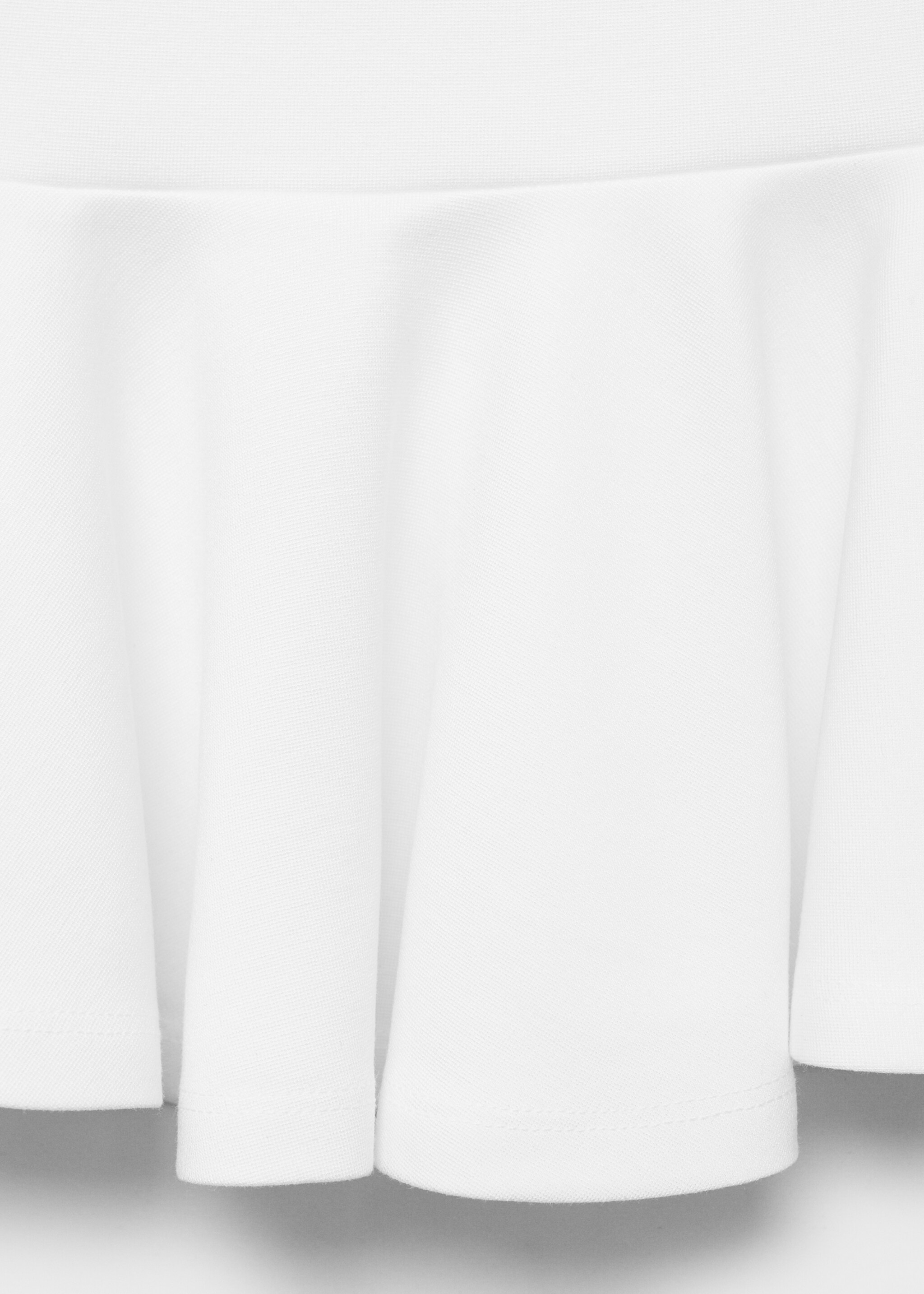 Strapless peplum top - Details of the article 0