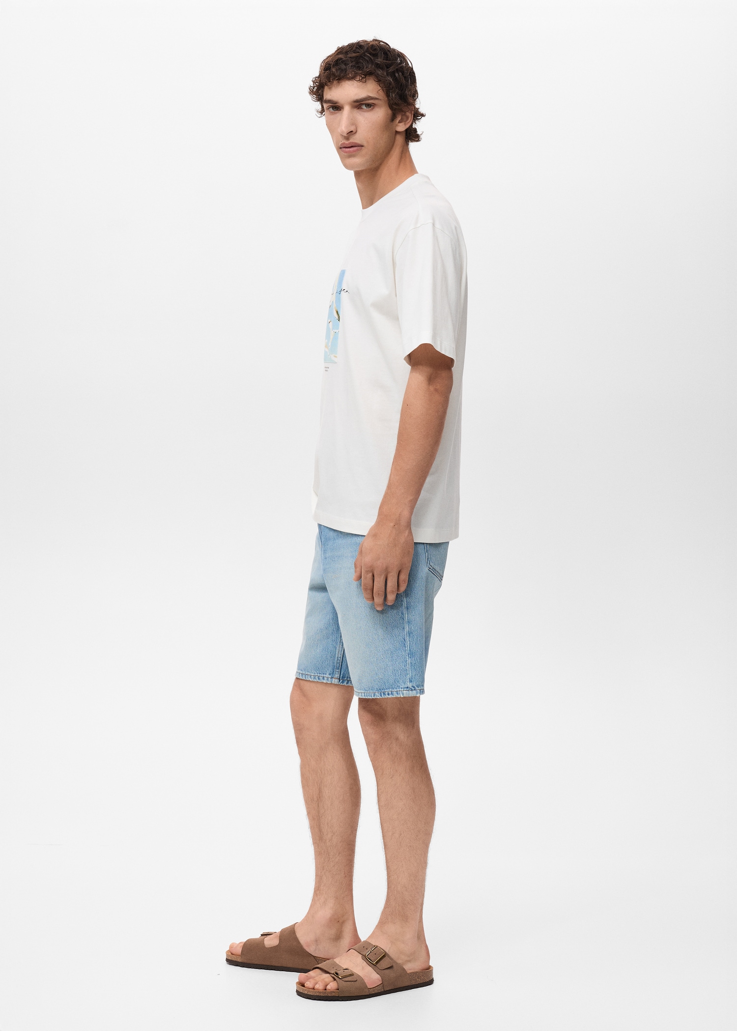T-shirt with printed patch - Details of the article 2