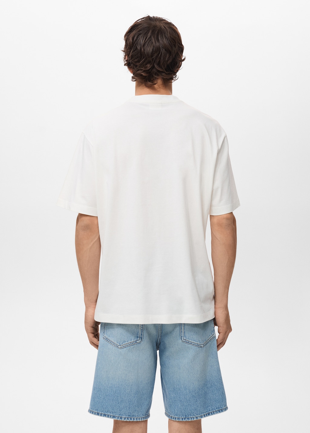 T-shirt with printed patch