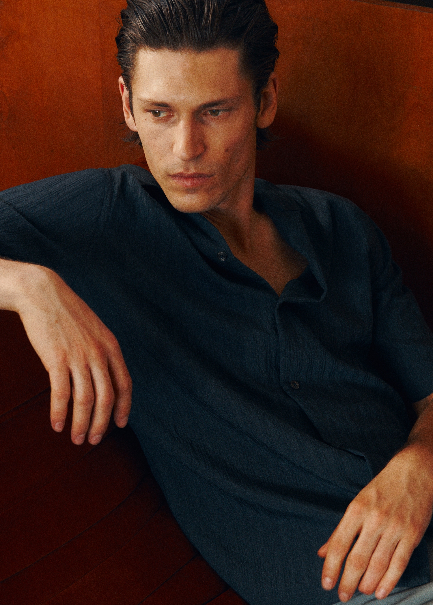 Striped embroidered shirt - Details of the article 3