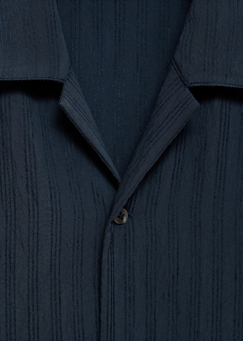 Striped embroidered shirt