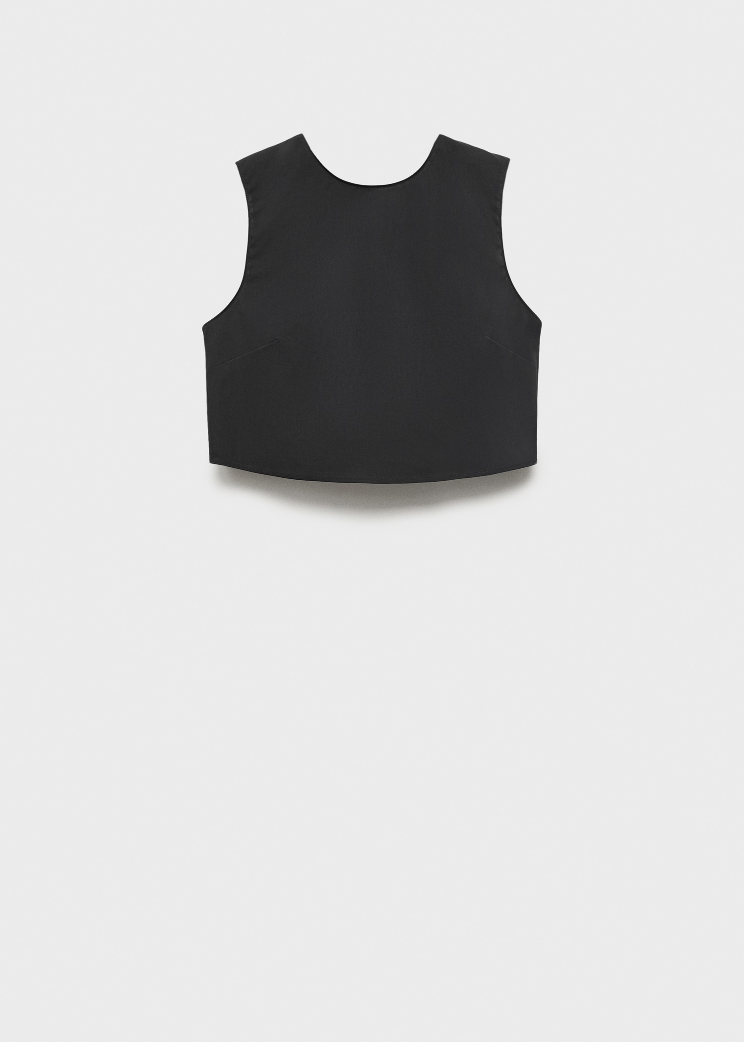 Crop top with bow on the back - Article without model
