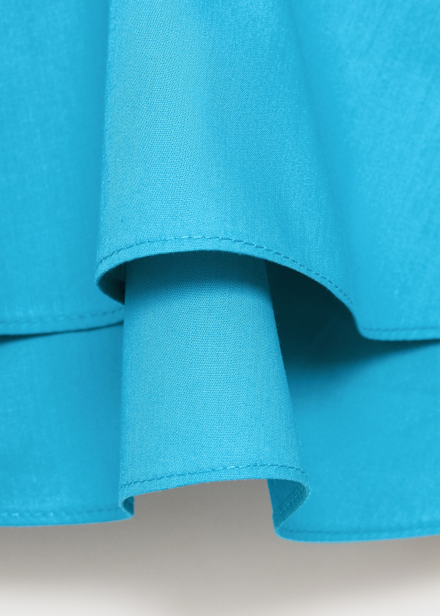 Strapless top with ruffles - Details of the article 8