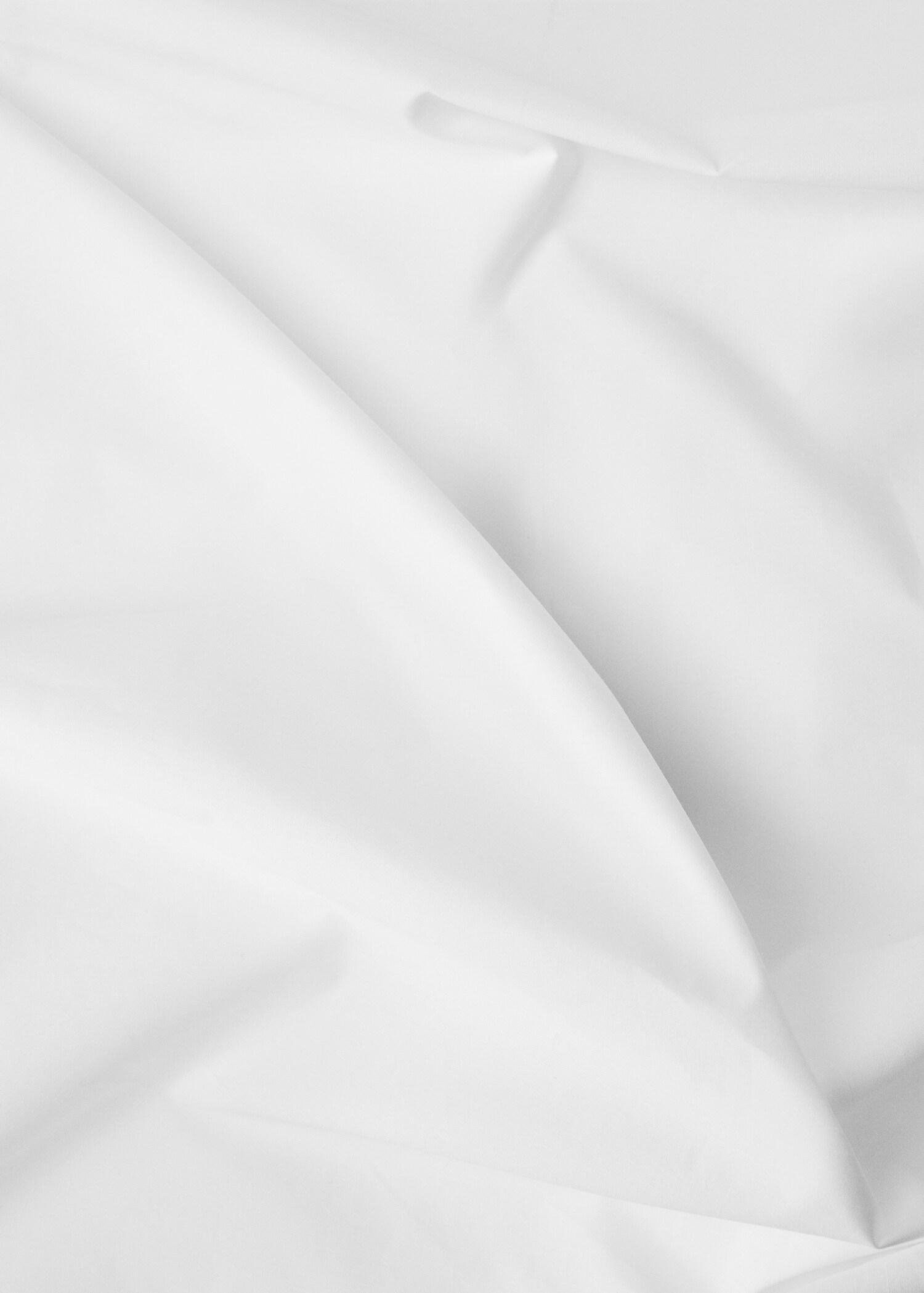 Cotton percale duvet cover with hemstitch for 135/140 cm bed - Details of the article 2