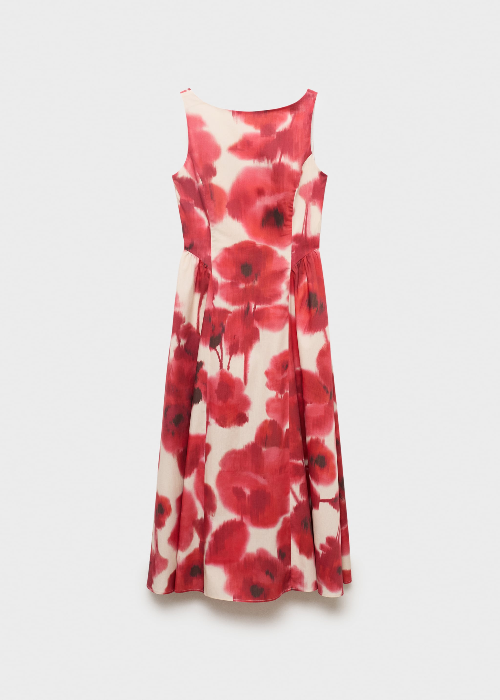 Floral-print flared dress - Article without model