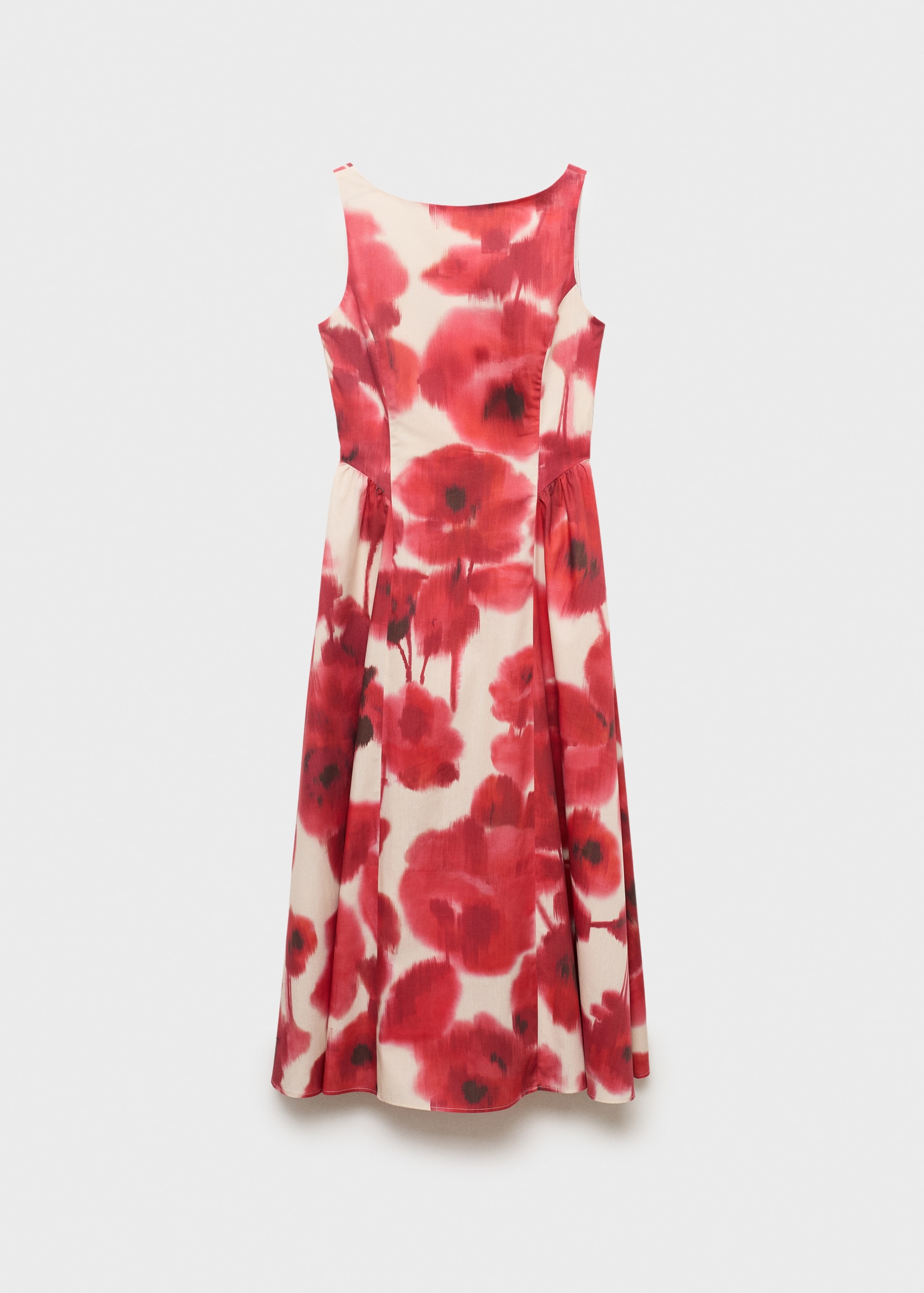 Floral-print flared dress - Article without model