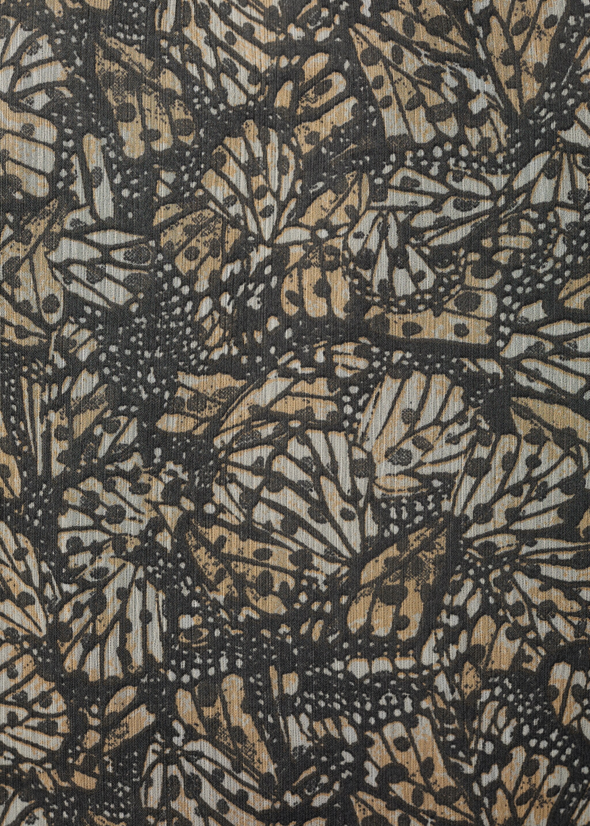 Halter-neck printed top - Details of the article 0