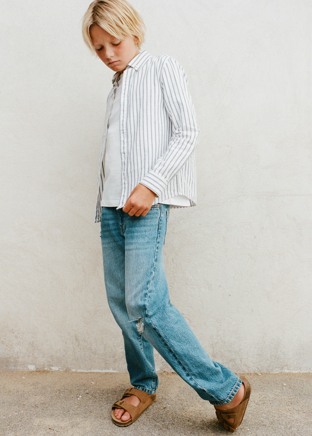 Striped Oxford shirt