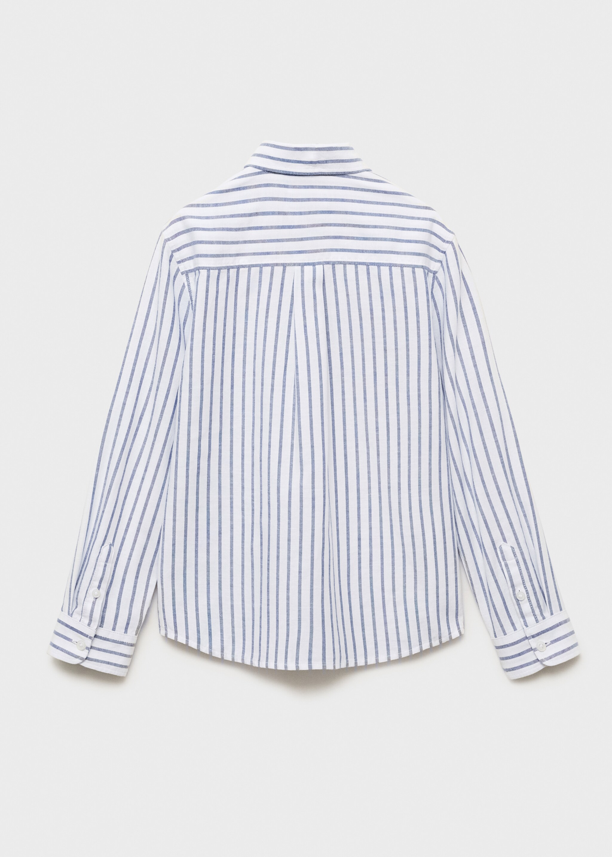 Chemise oxford rayée - Verso de l’article