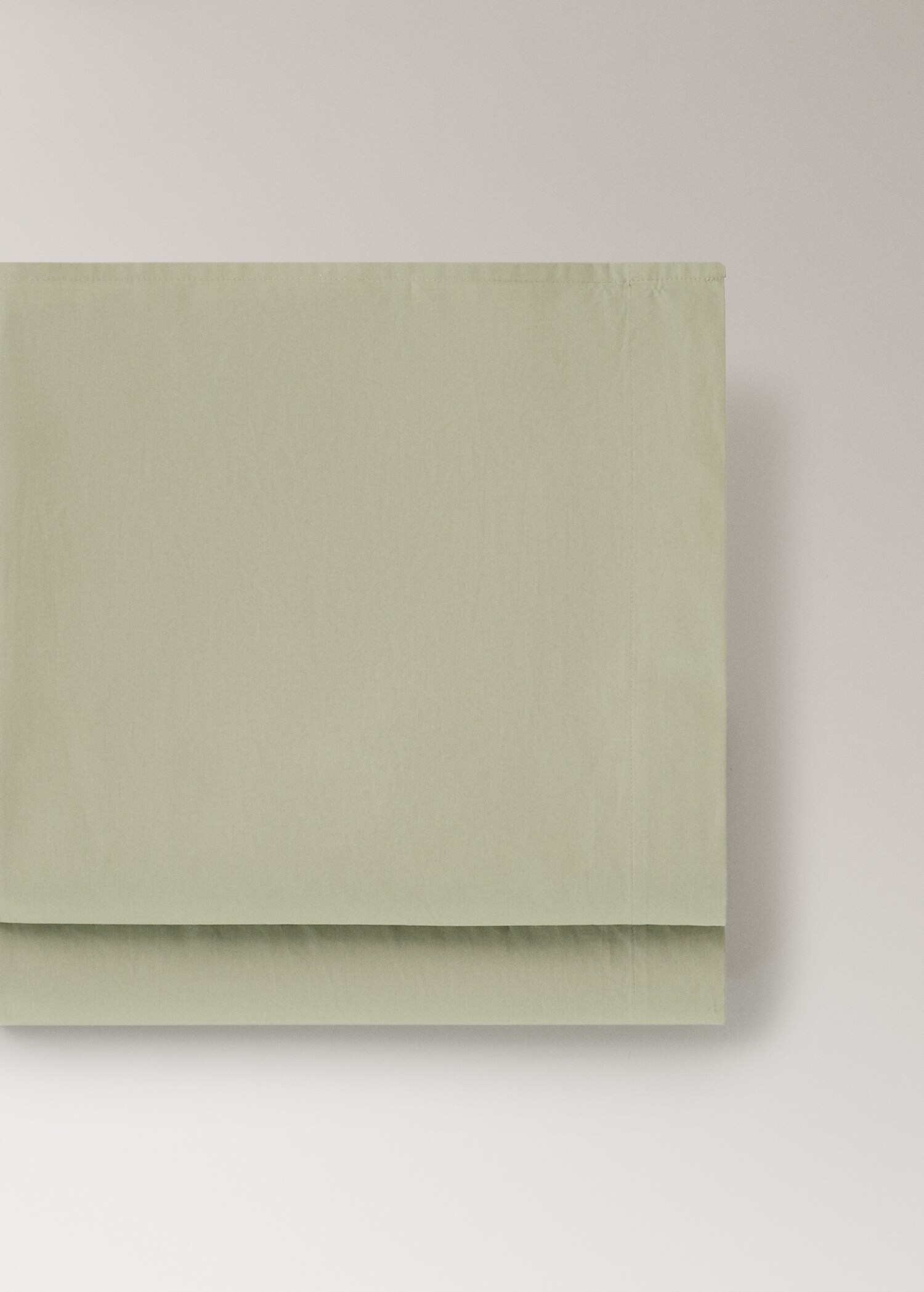 Percale cotton top sheet for 90 cm bed - Details of the article 2