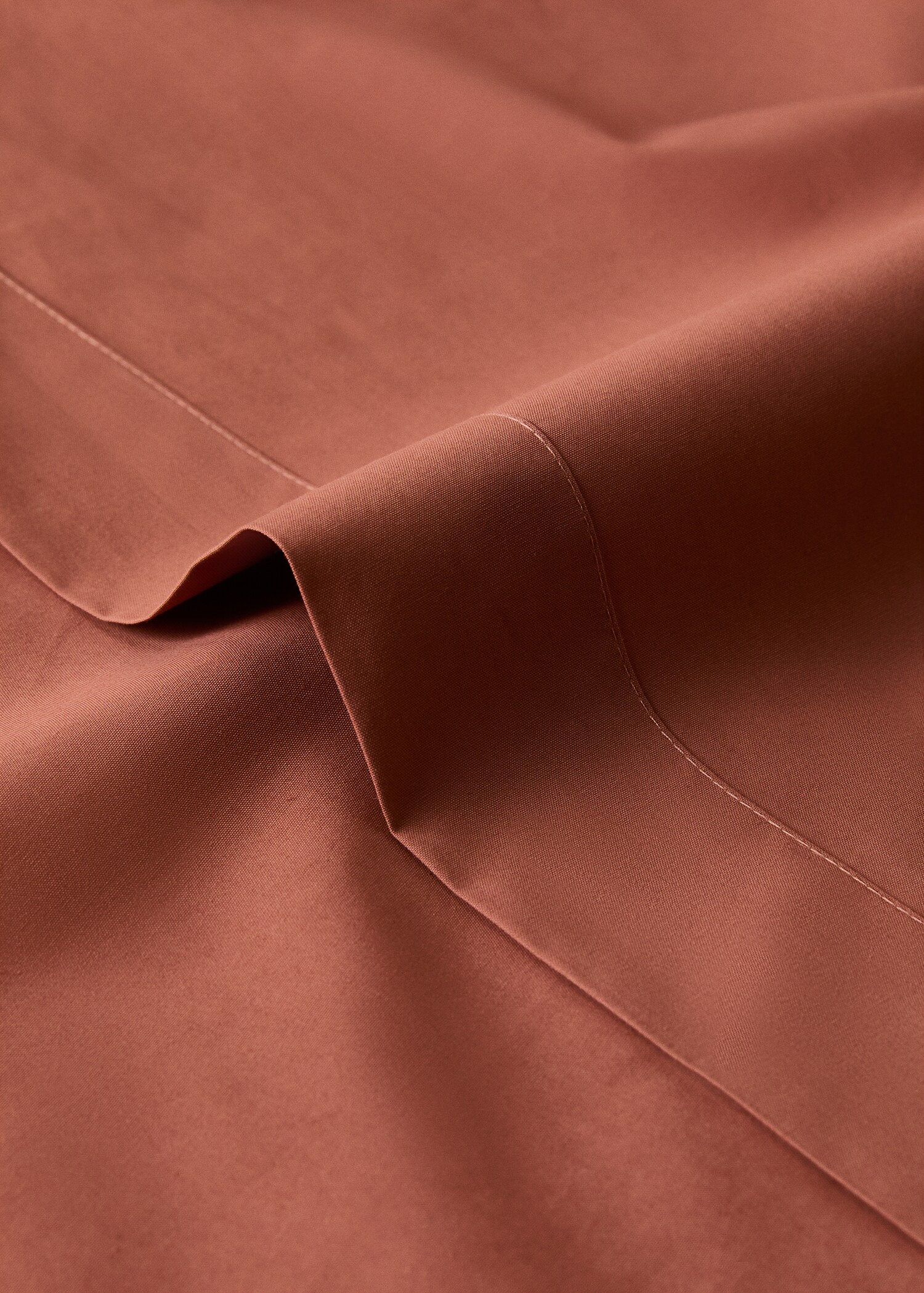 Percale cotton top sheet for 90 cm bed - Details of the article 1