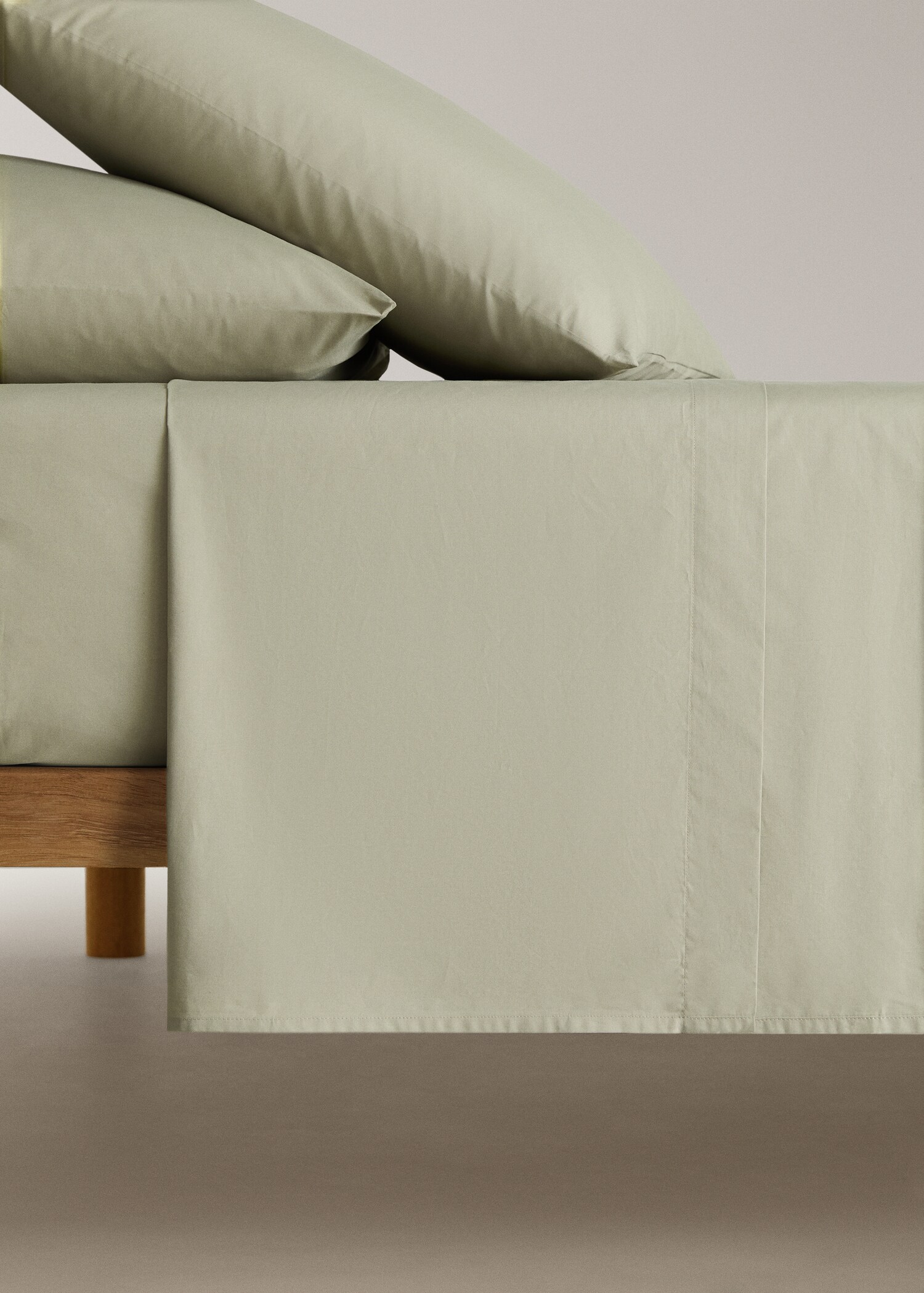 Sábana encimera algodón percal cama 150/160 cm - Artículo sin modelo