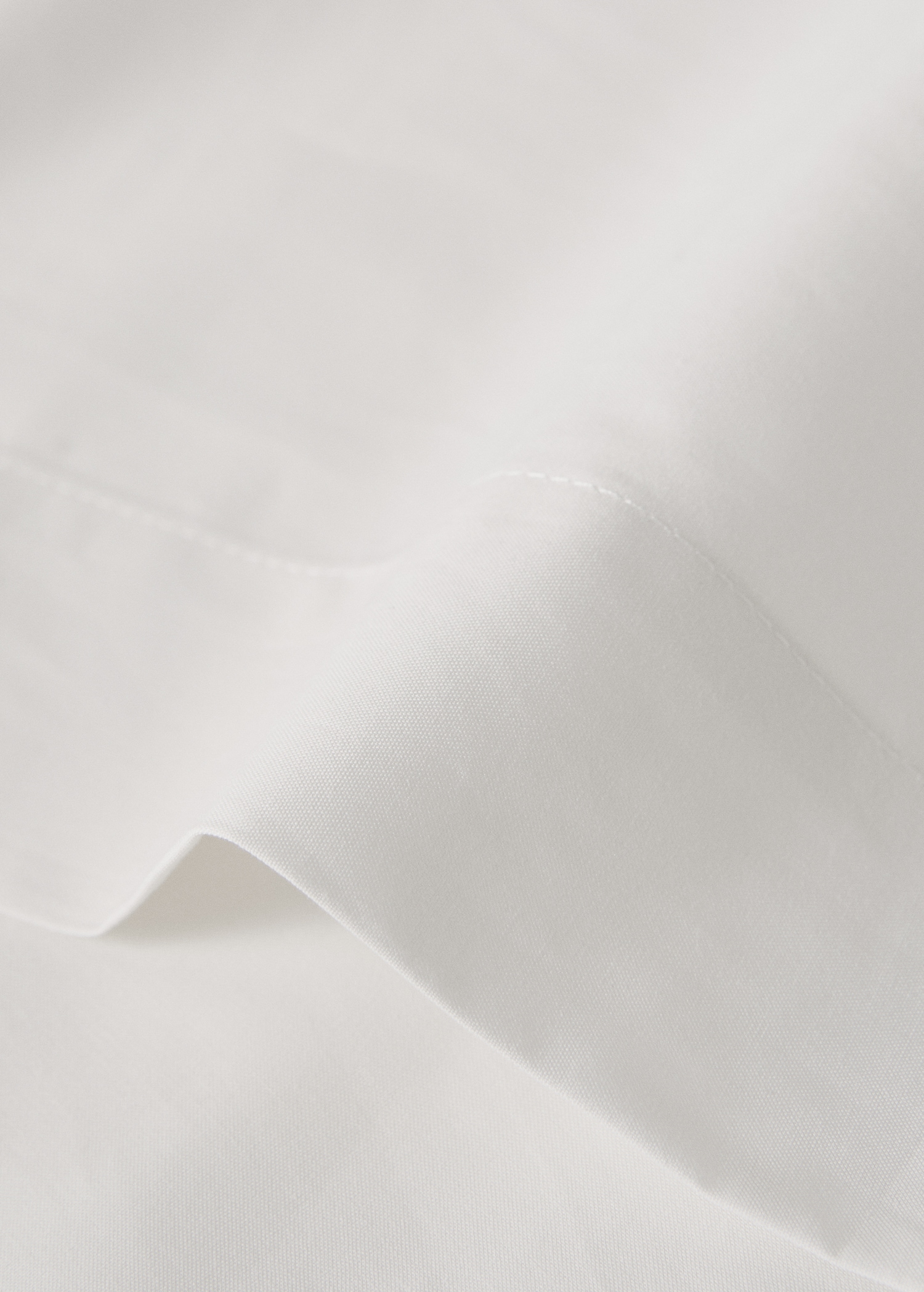 Percale cotton top sheet for 135/140 cm bed - Details of the article 1