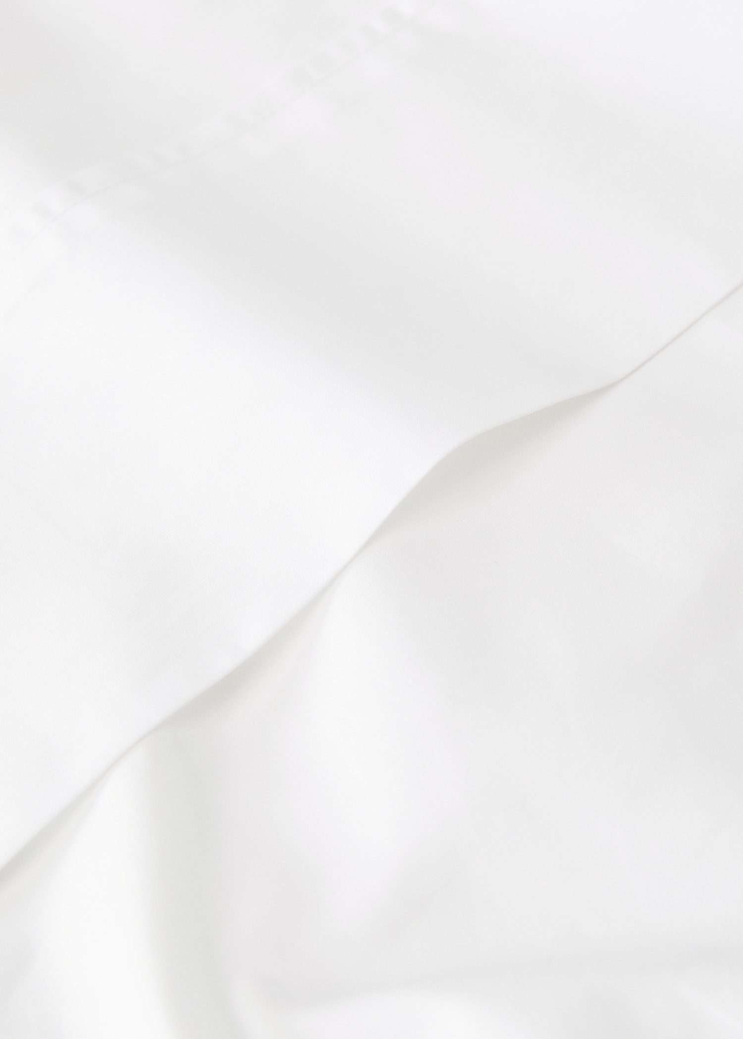 Sábana encimera algodón percal 300 hilos cama 150/160 cm - Detalle del artículo 1