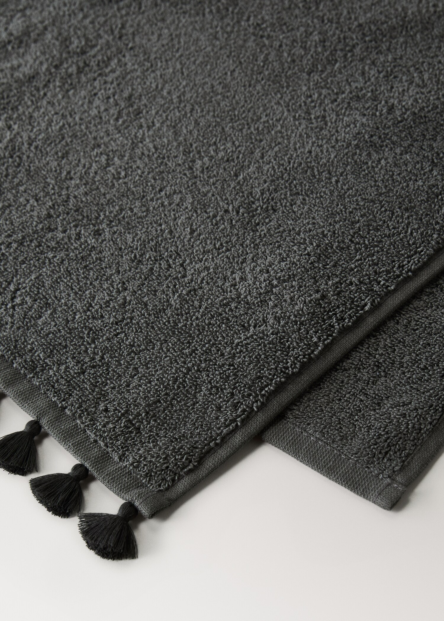 Serviette de lavabo pompons - Détail de l'article 1