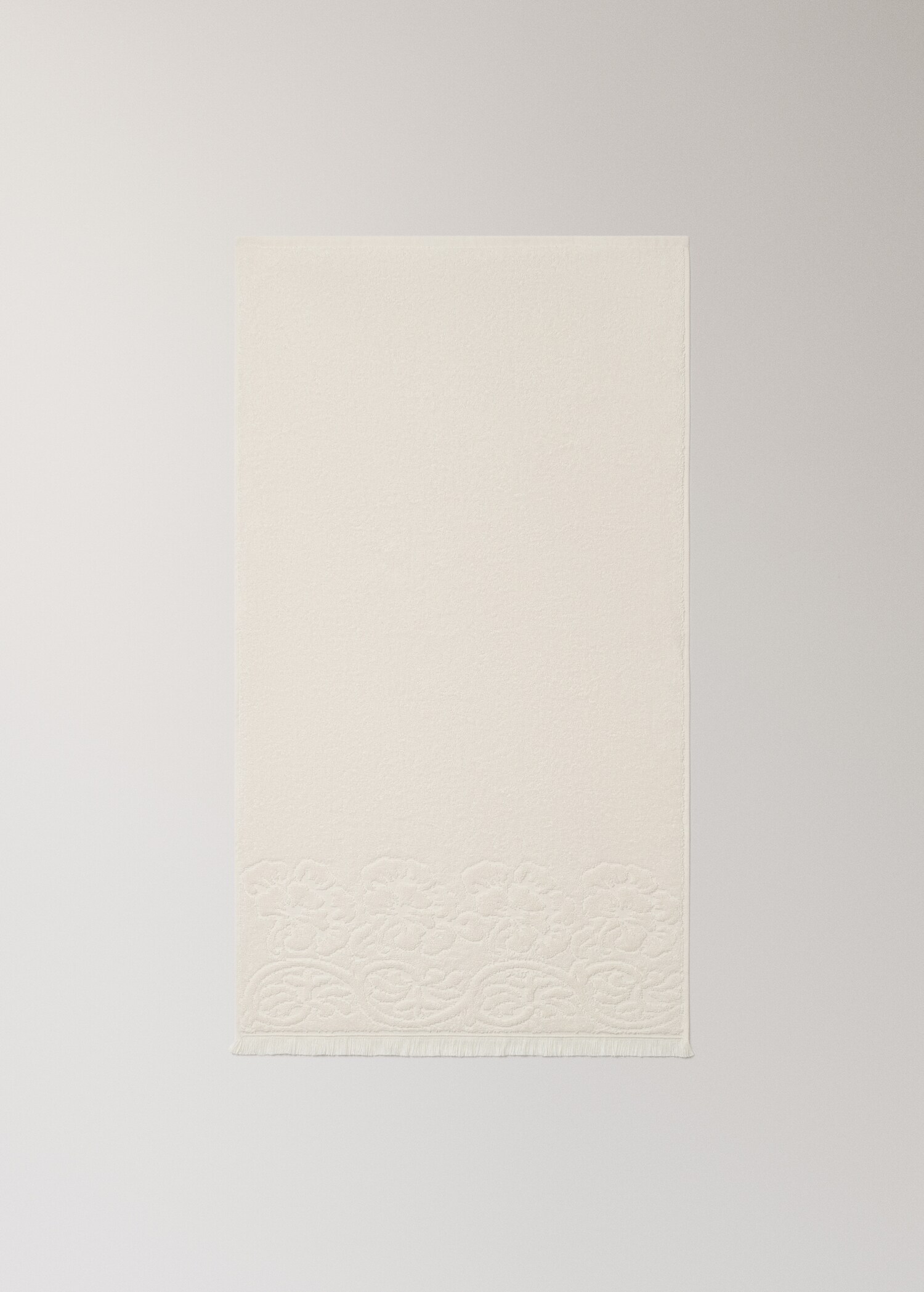 Handtuch mit Blumenbordüre - Detail des Artikels 4