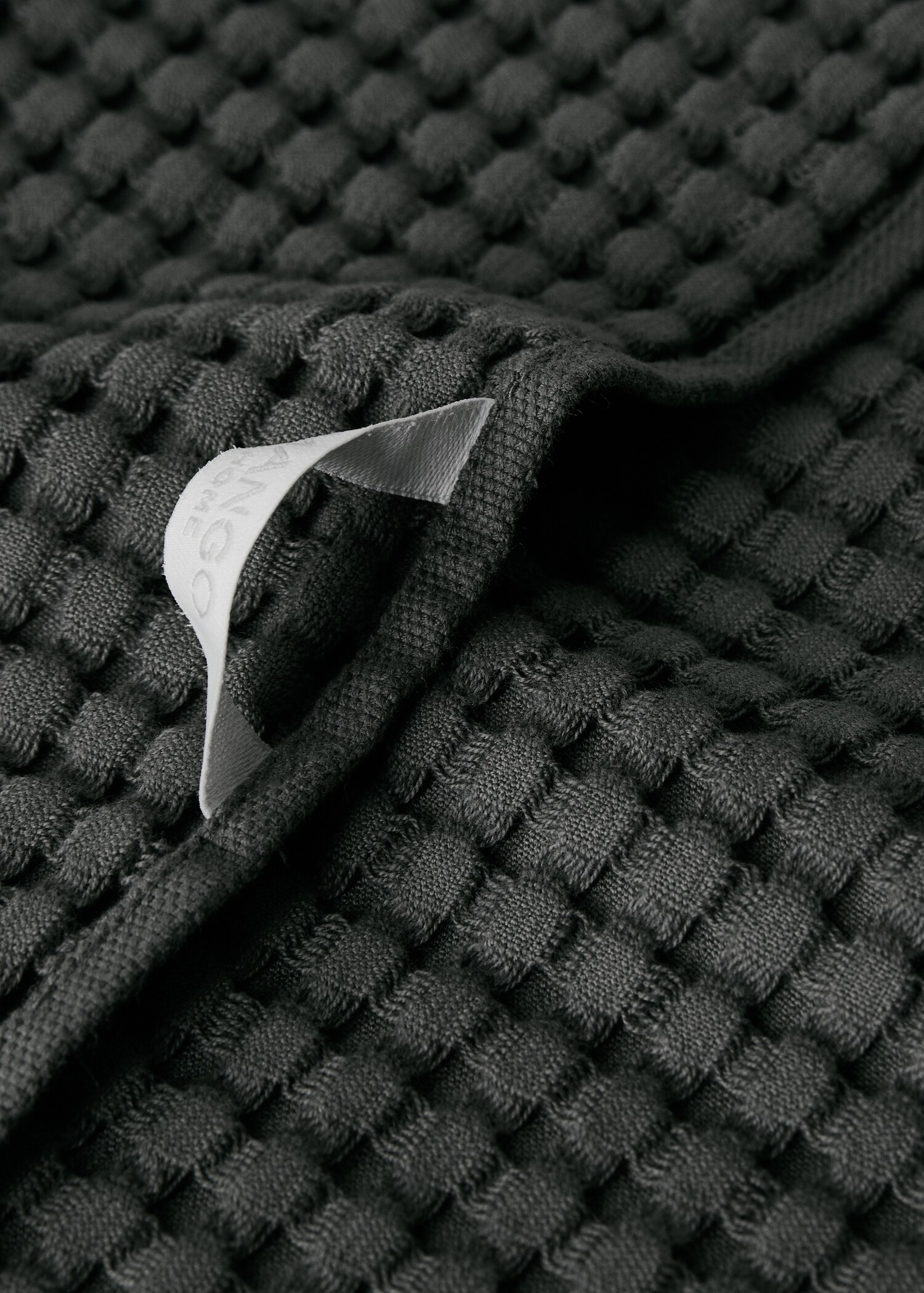 Cotton waffle washbasin towel - Details of the article 3