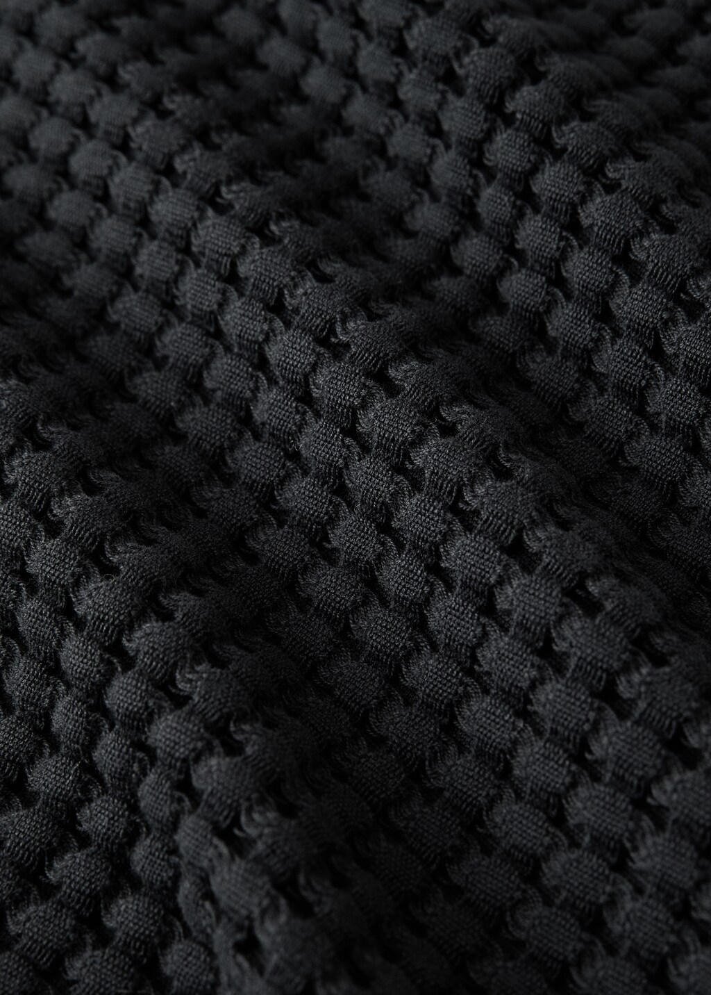 Cotton waffle washbasin towel